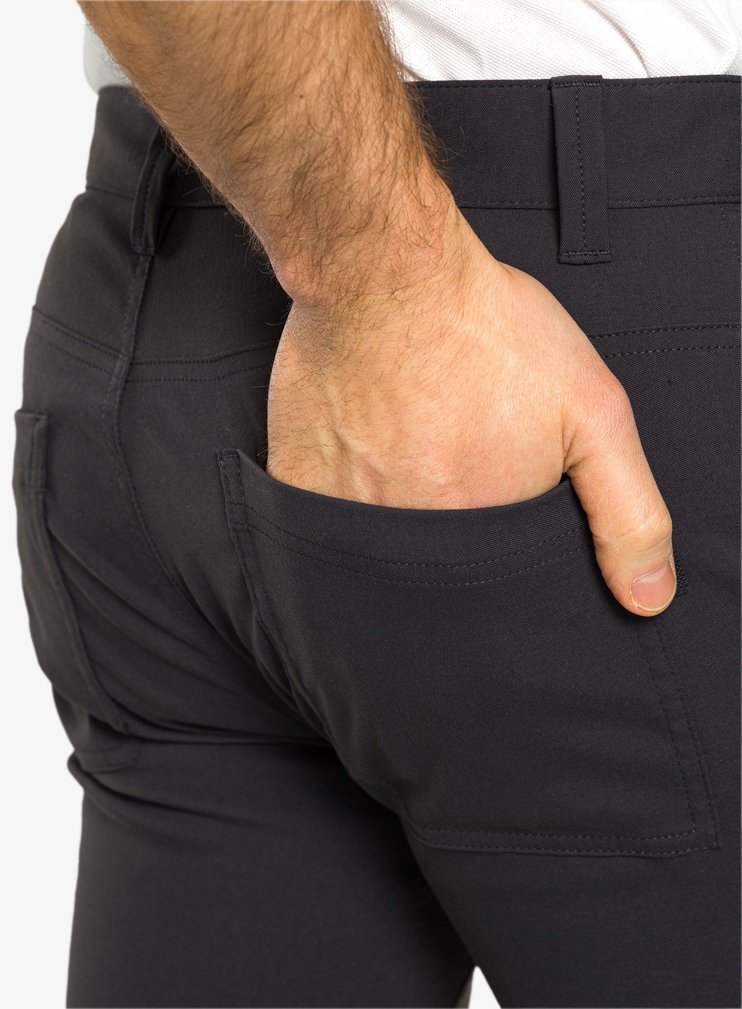 Pohodniške hlače Helly Hansen Holmen 5 Pocket Pant - ebony