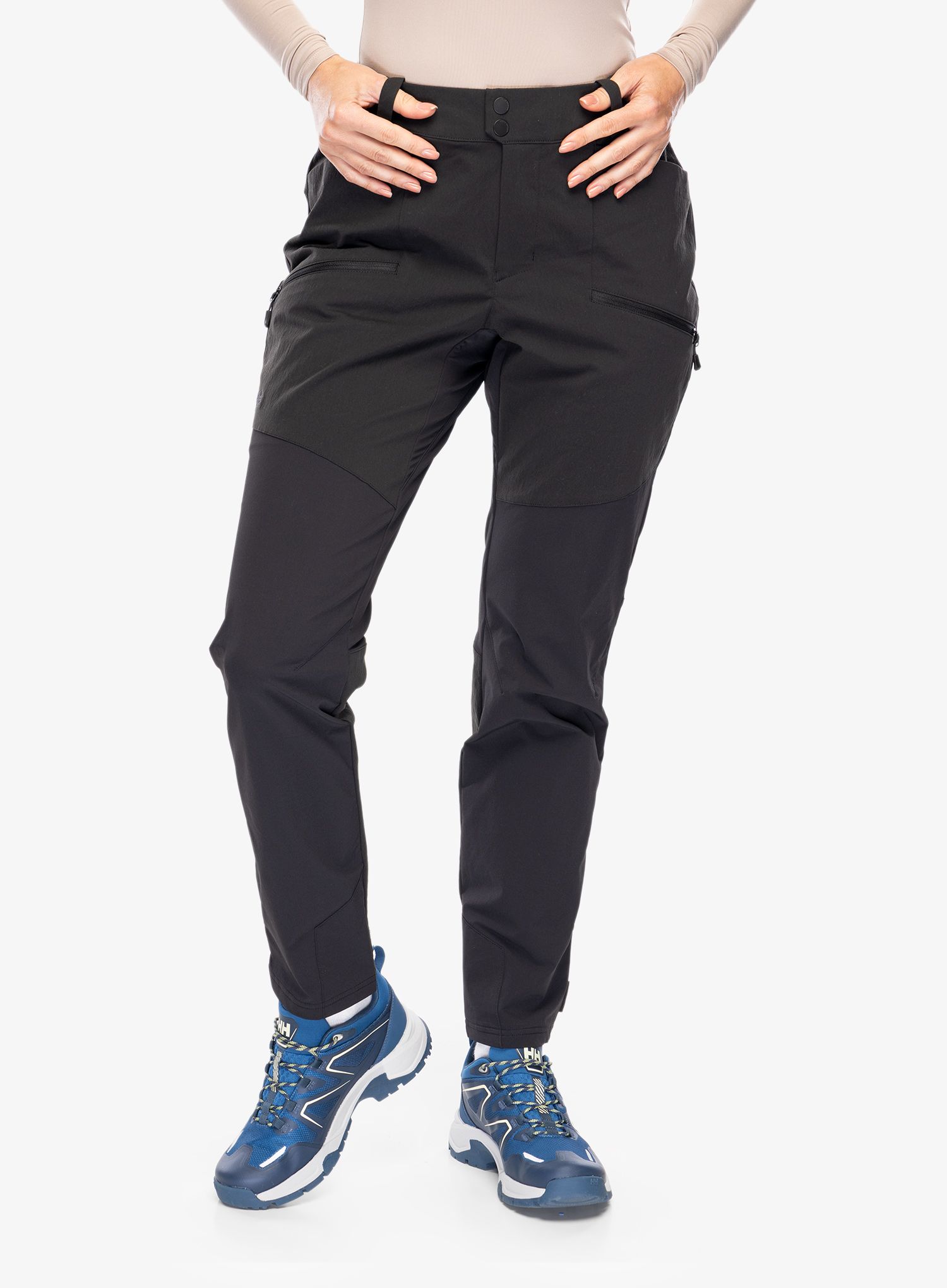 Ženske treking hlače Helly Hansen Hovda Tur Pant - black