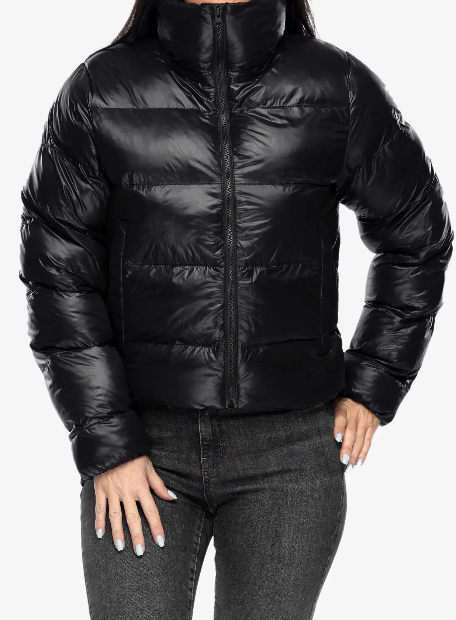 Ženska sintetična jakna Helly Hansen Jade Puffer Jacket - black