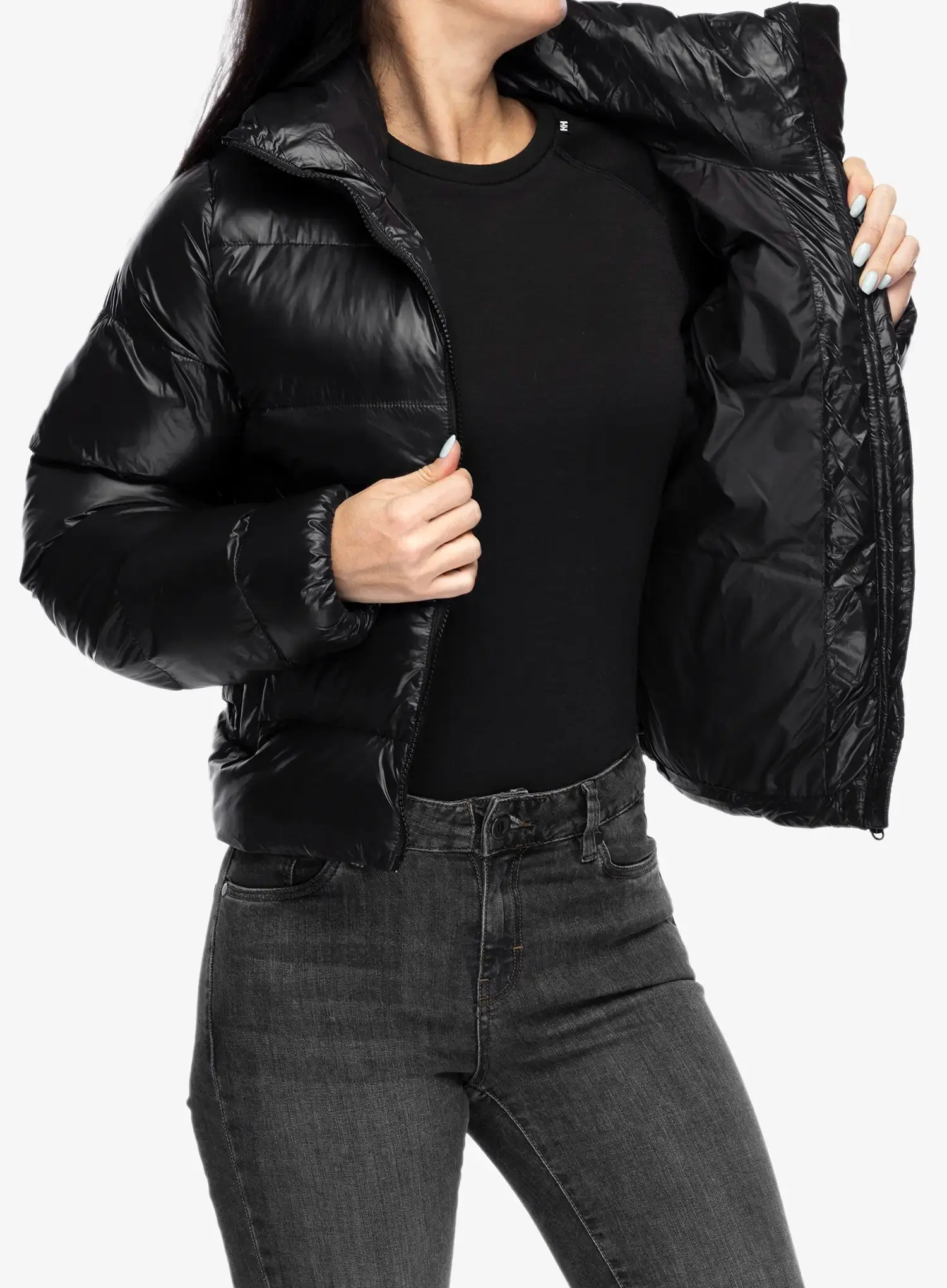 Ženska sintetična jakna Helly Hansen Jade Puffer Jacket - black