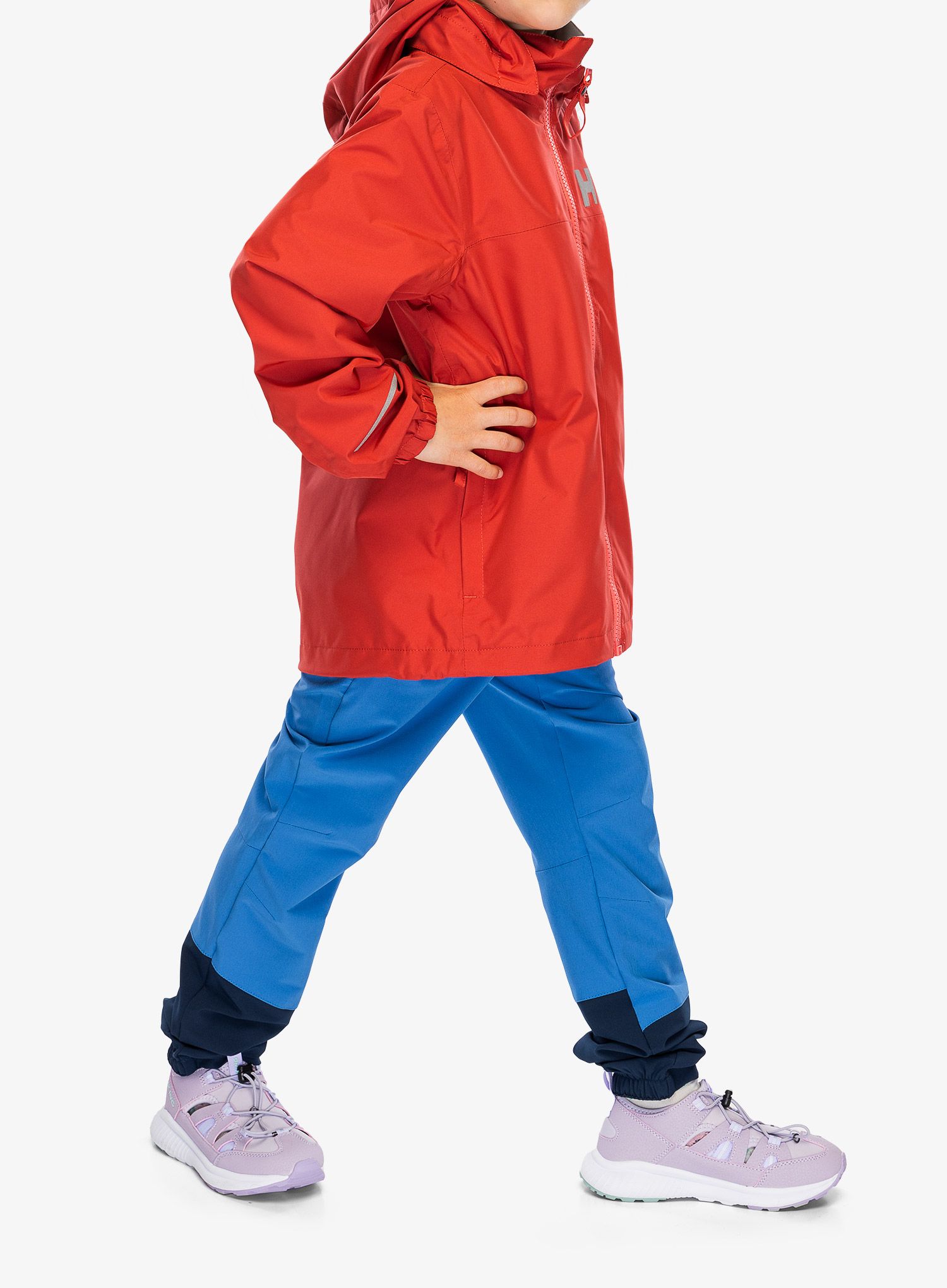 Otroška jakna Helly Hansen Juell Rain Jacket - poppy red