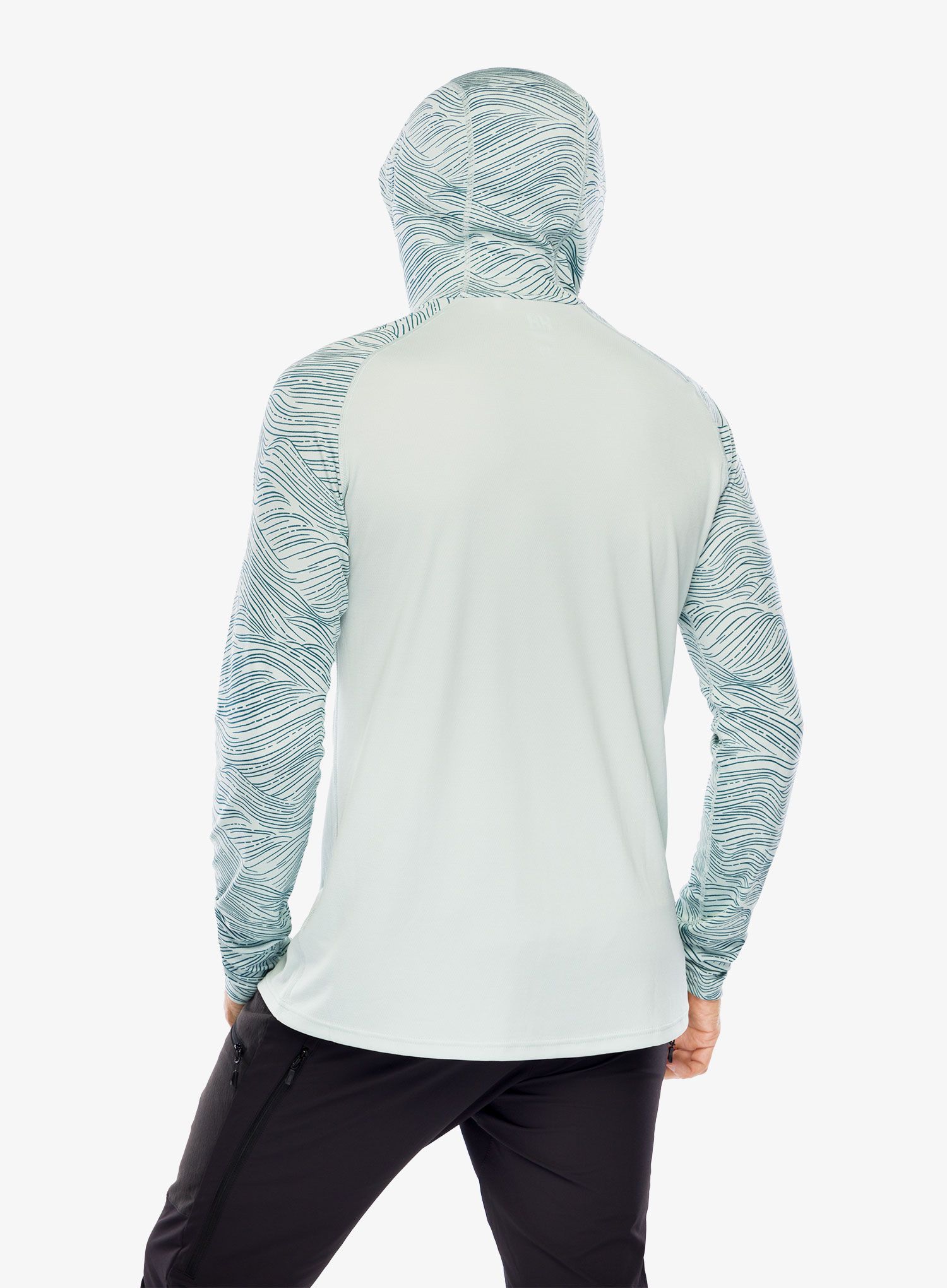Termo flis jopa Helly Hansen LIFA Active Solen GR Hoodie - green mist wave