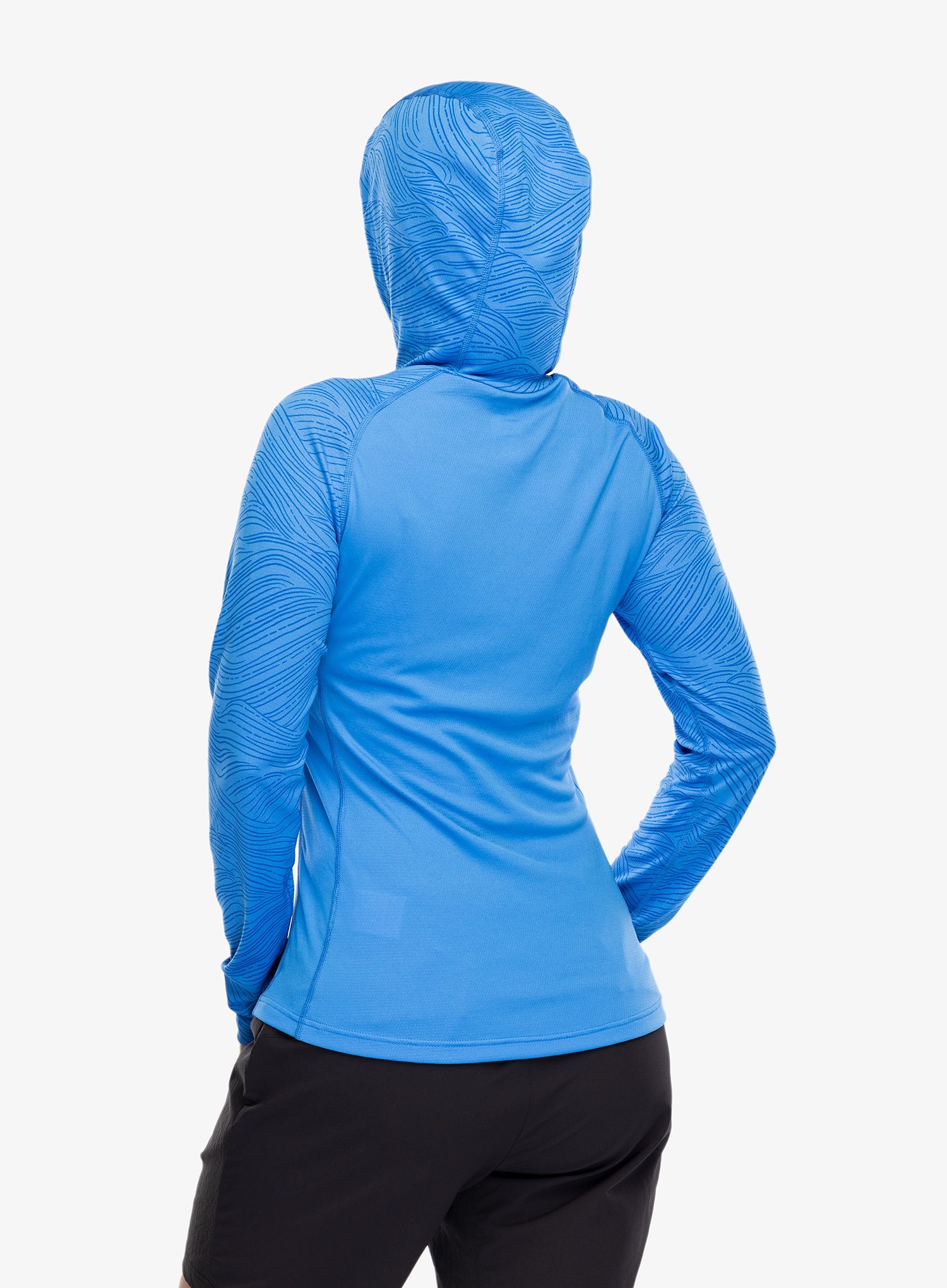 Ženska termo flis jopa Helly Hansen LIFA Active Solen GR Hoodie - ultra blue wave