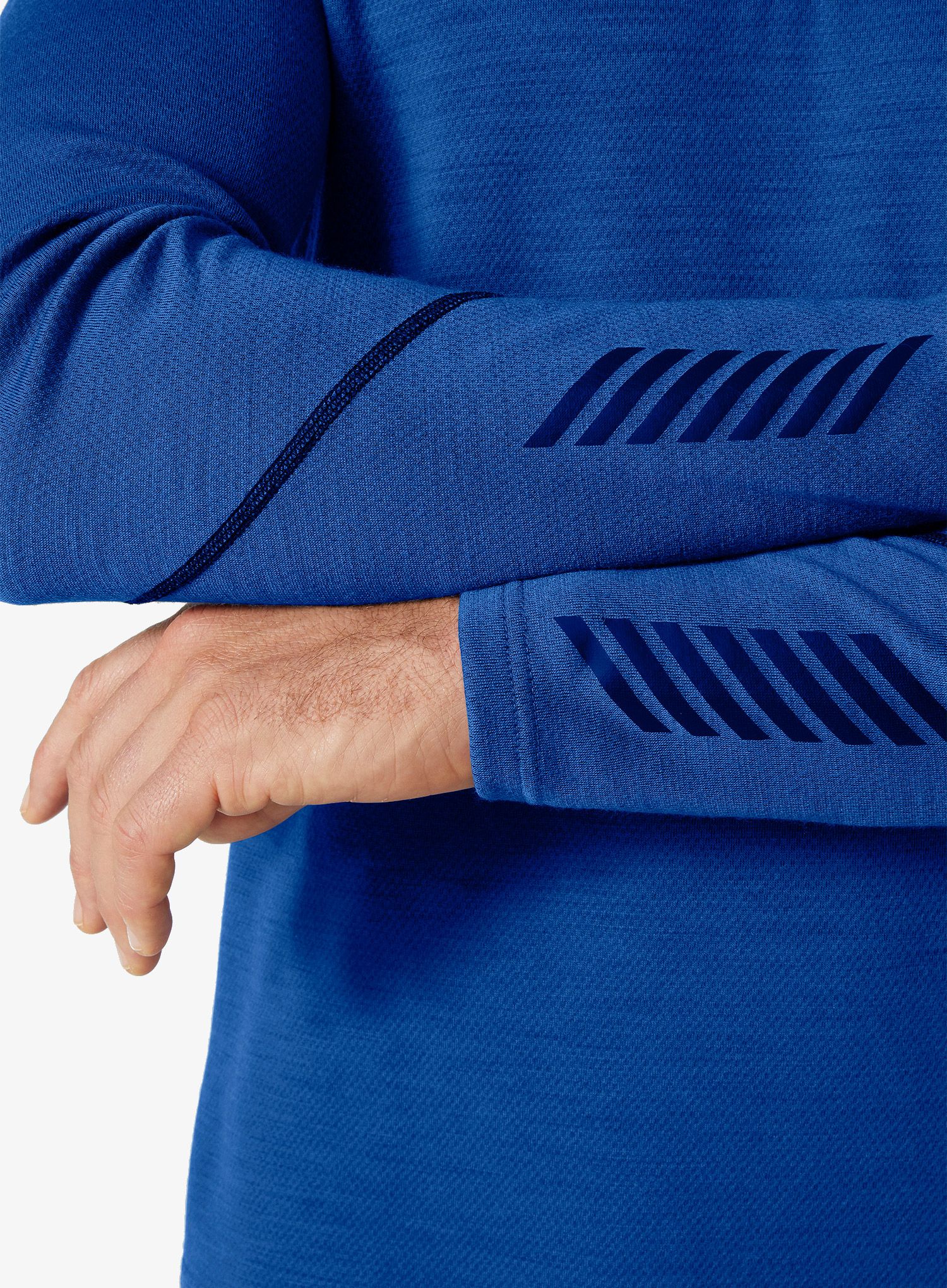 Termo flis jopa Helly Hansen LIFA Merino Midweight 1/2 Zip - cobalt 2.0