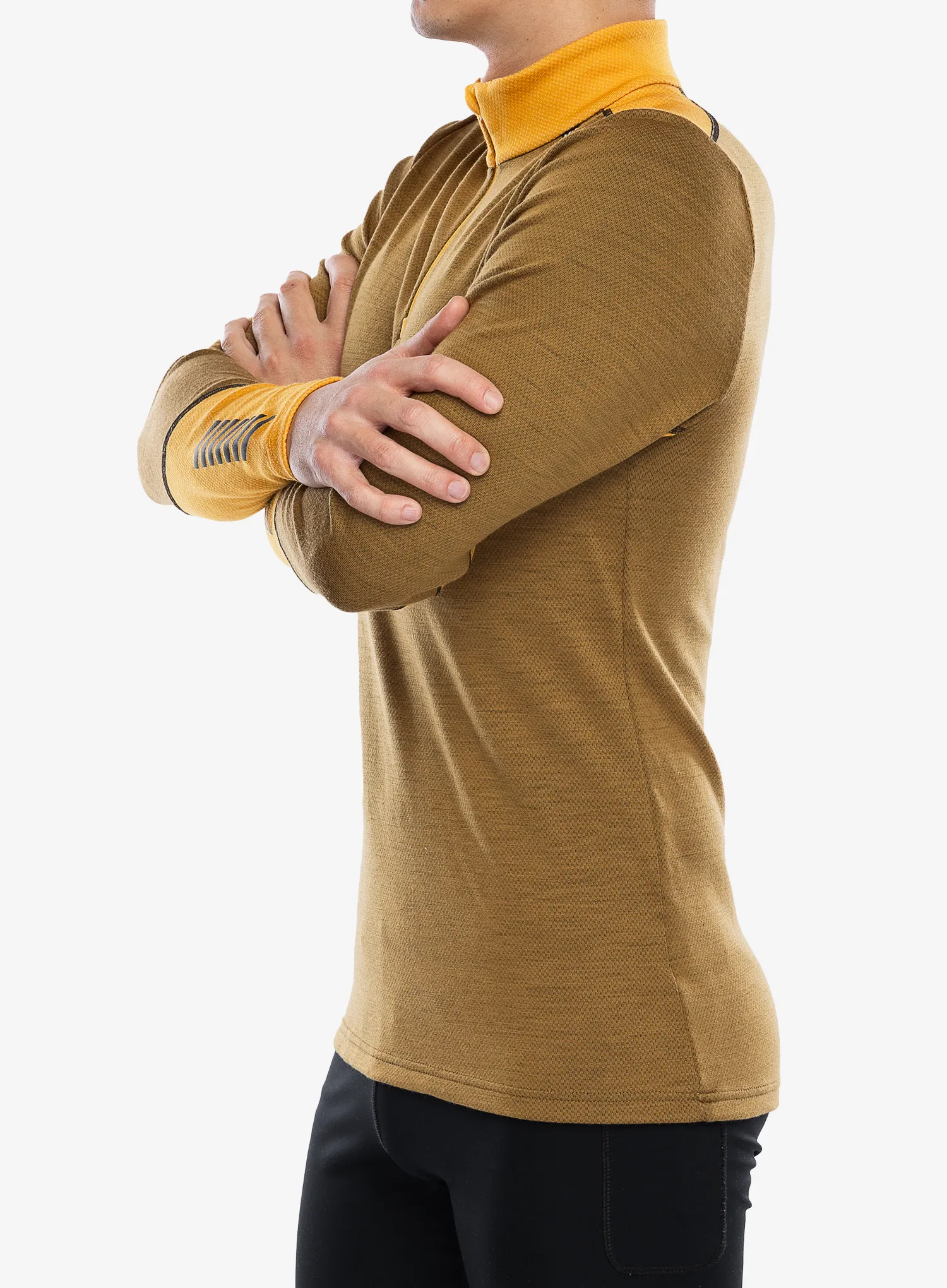 Termo flis jopa Helly Hansen LIFA Merino Midweight 1/2 Zip - lynx