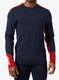 Termo flis jopa Helly Hansen LIFA Merino Midweight Crew - navy/cobalt