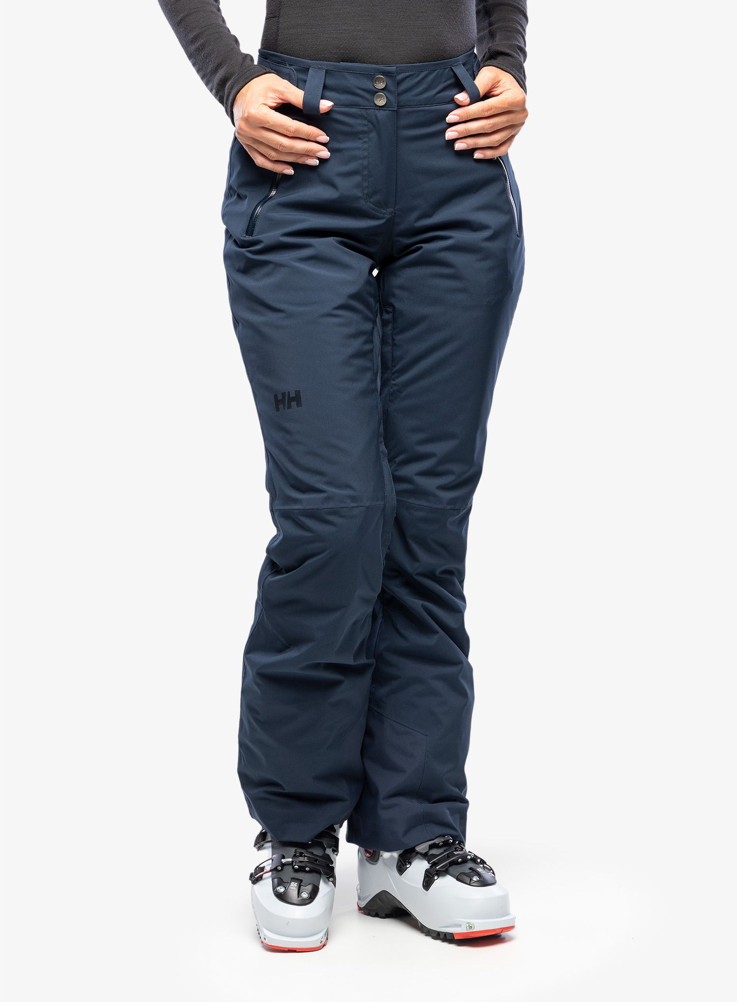 Ženske smučarske hlače Helly Hansen Legendary Insulated Pant - navy/vaporous grey/gum
