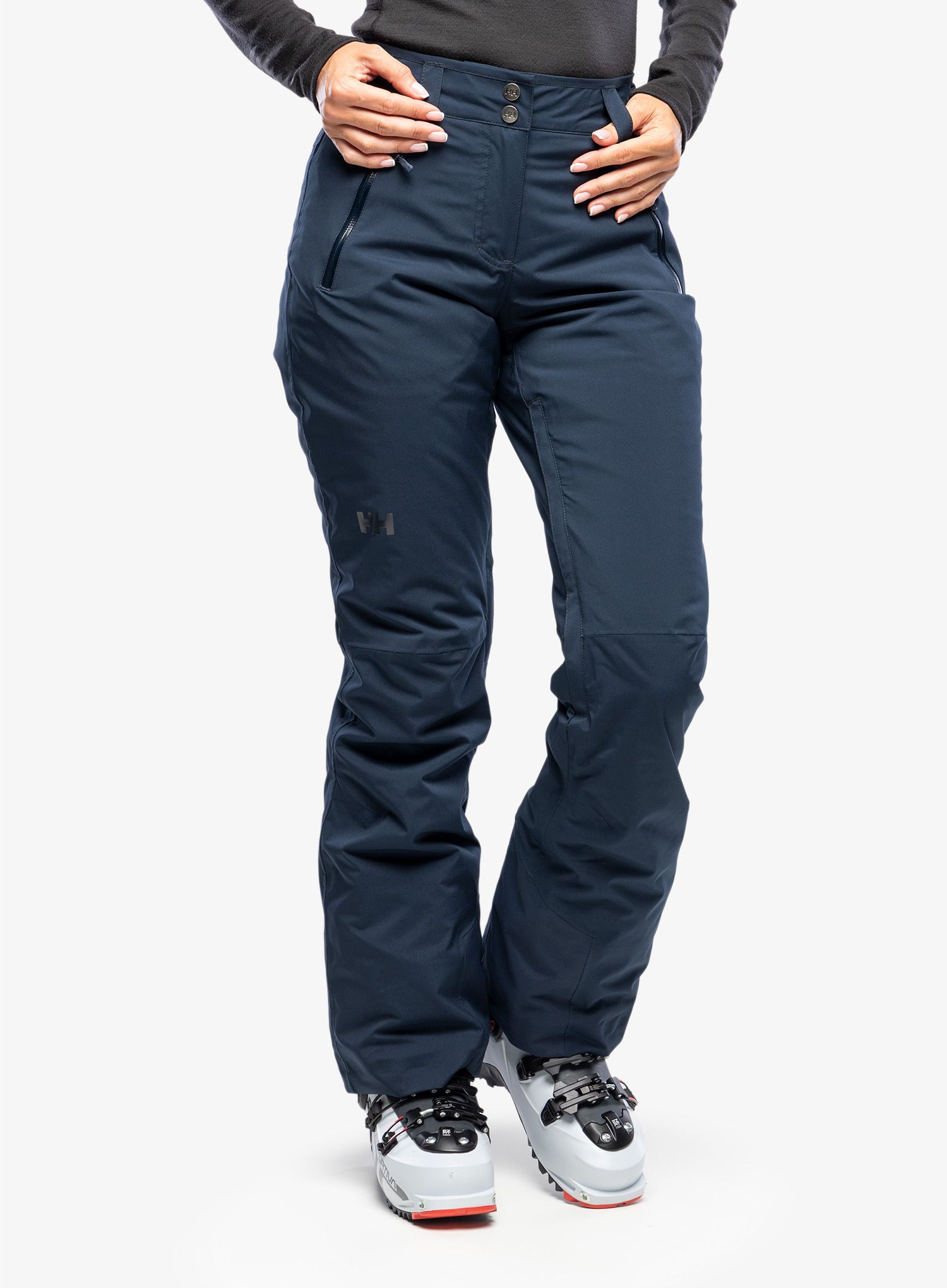 Ženske smučarske hlače Helly Hansen Legendary Insulated Pant - navy/vaporous grey/gum