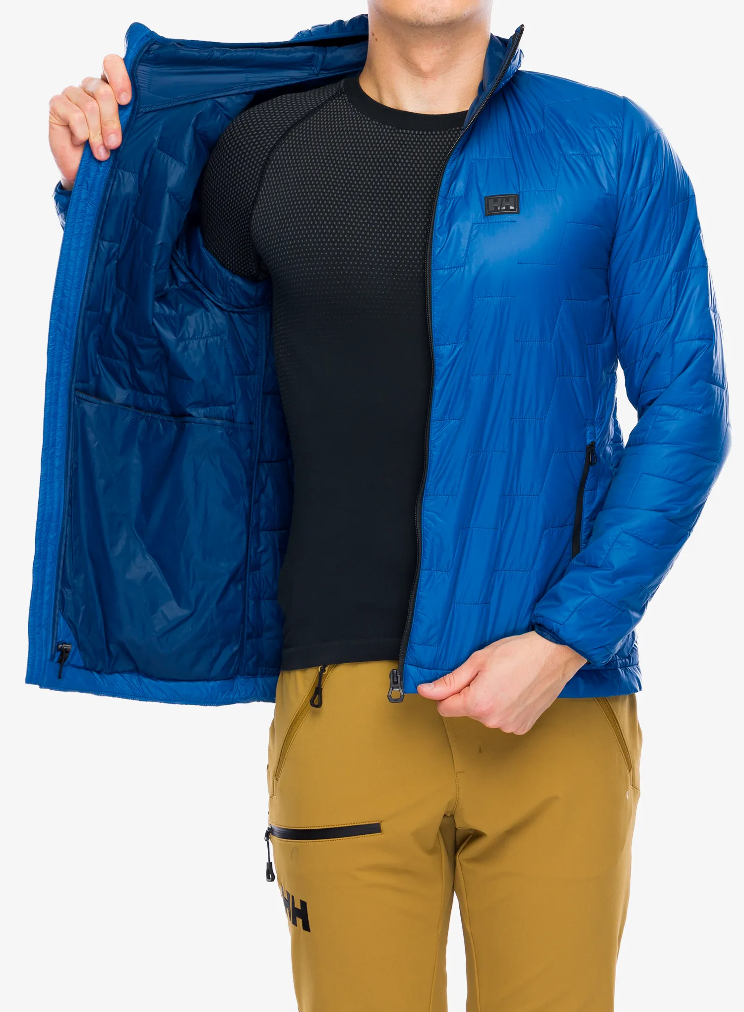 Moška jakna Helly Hansen Lifaloft Hooded Insulator Jacket - deep fjord