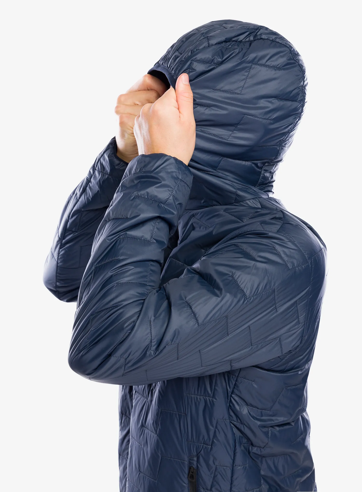 Sintetična jakna Helly Hansen Lifaloft Hooded Insulator Jacket - navy
