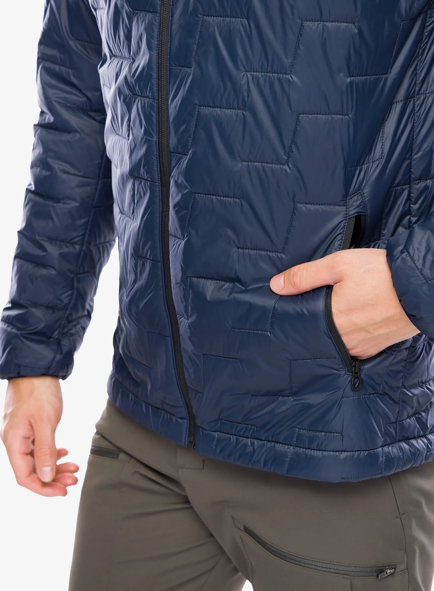 Sintetična jakna Helly Hansen Lifaloft Hooded Insulator Jacket - navy