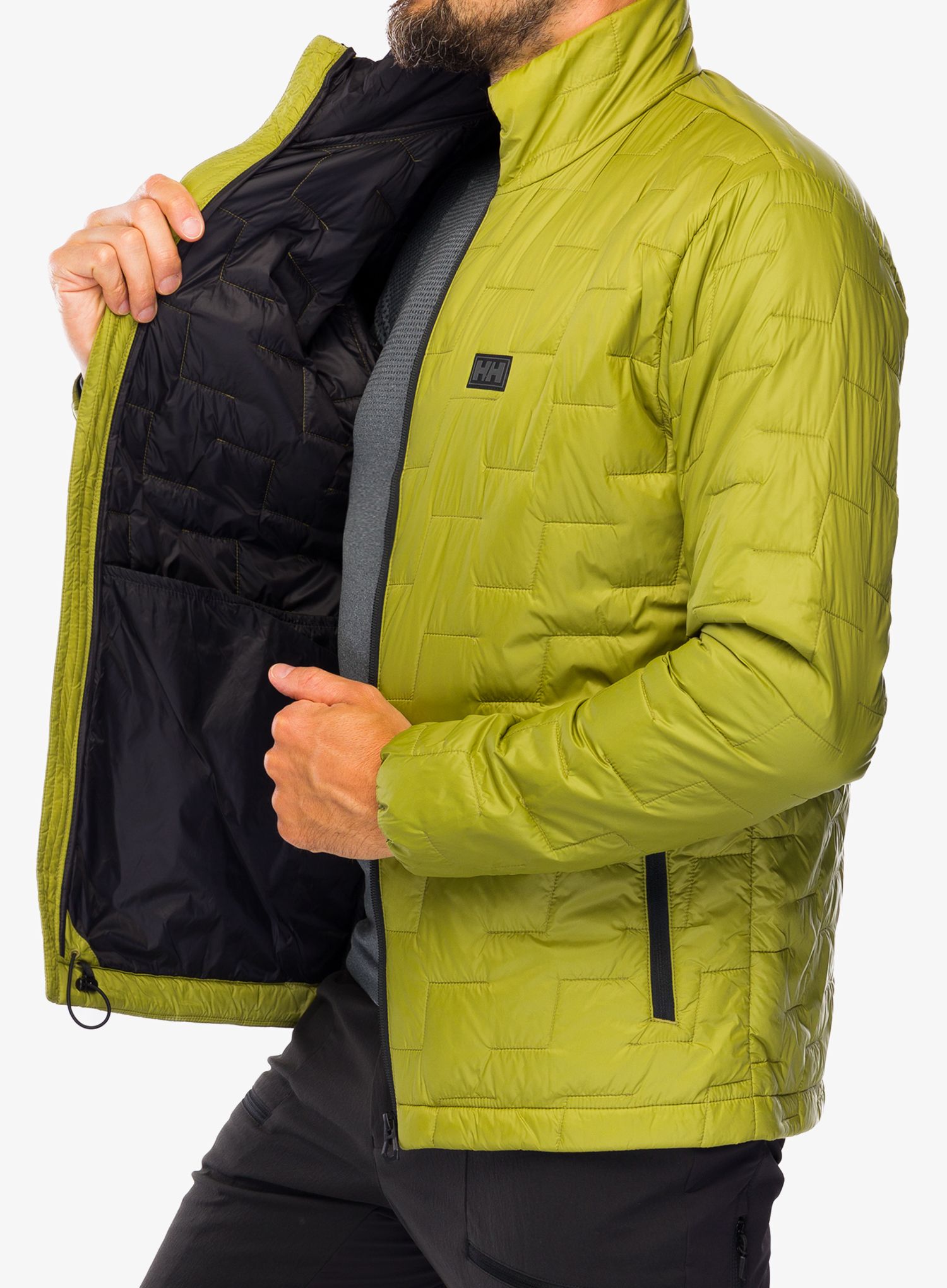 Moška jakna Helly Hansen Lifaloft Insulator Jacket - olive green