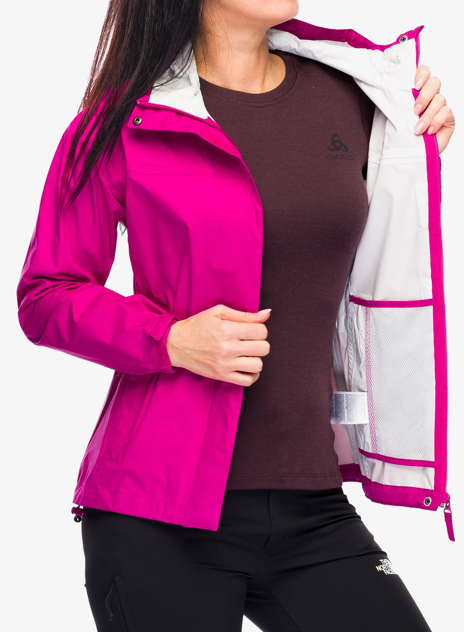 Ženska nepremočljiva jakna Helly Hansen Loke Jacket - magenta 2.0