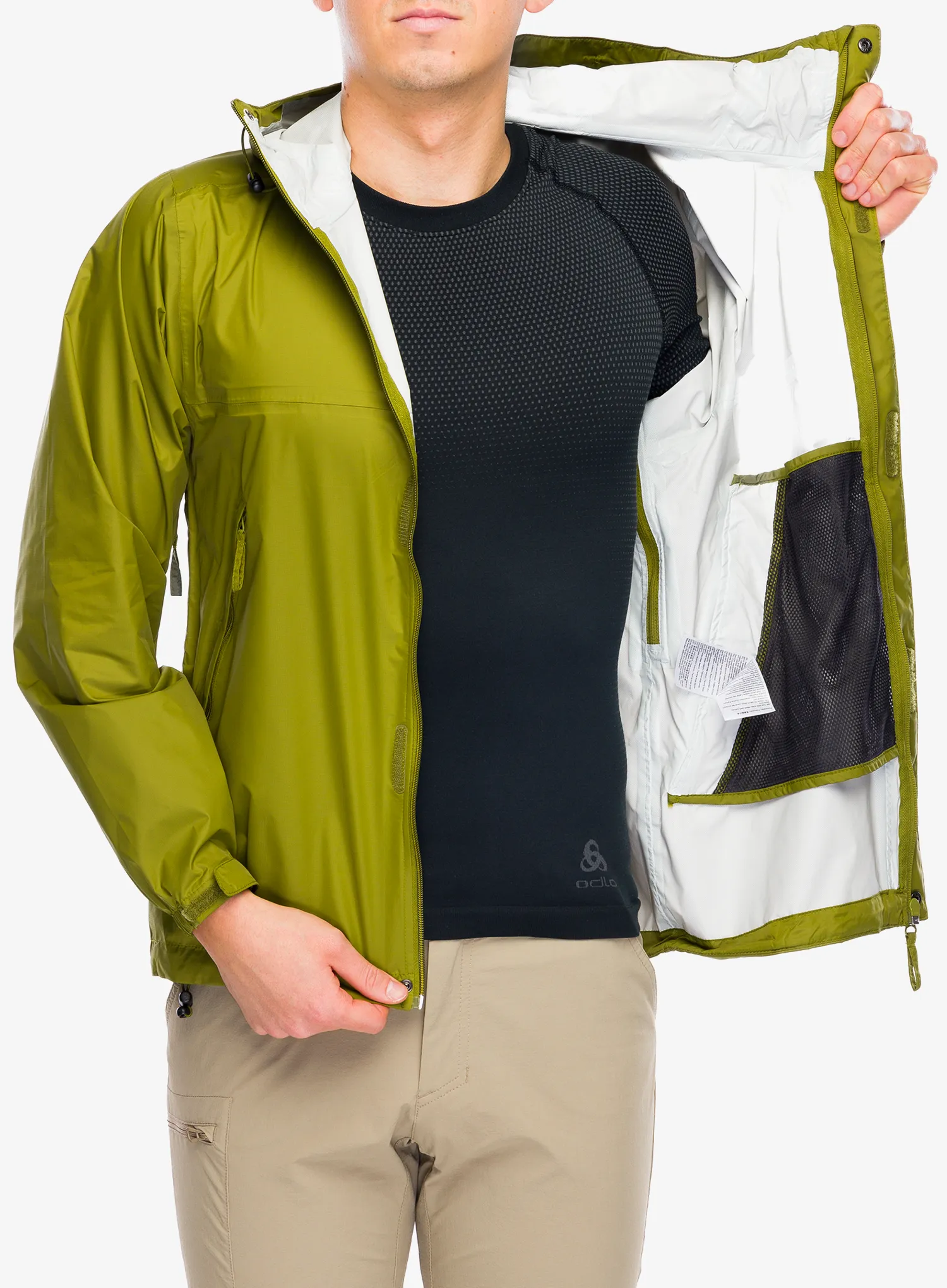 Moška dežna jakna Helly Hansen Loke Jacket - olive green