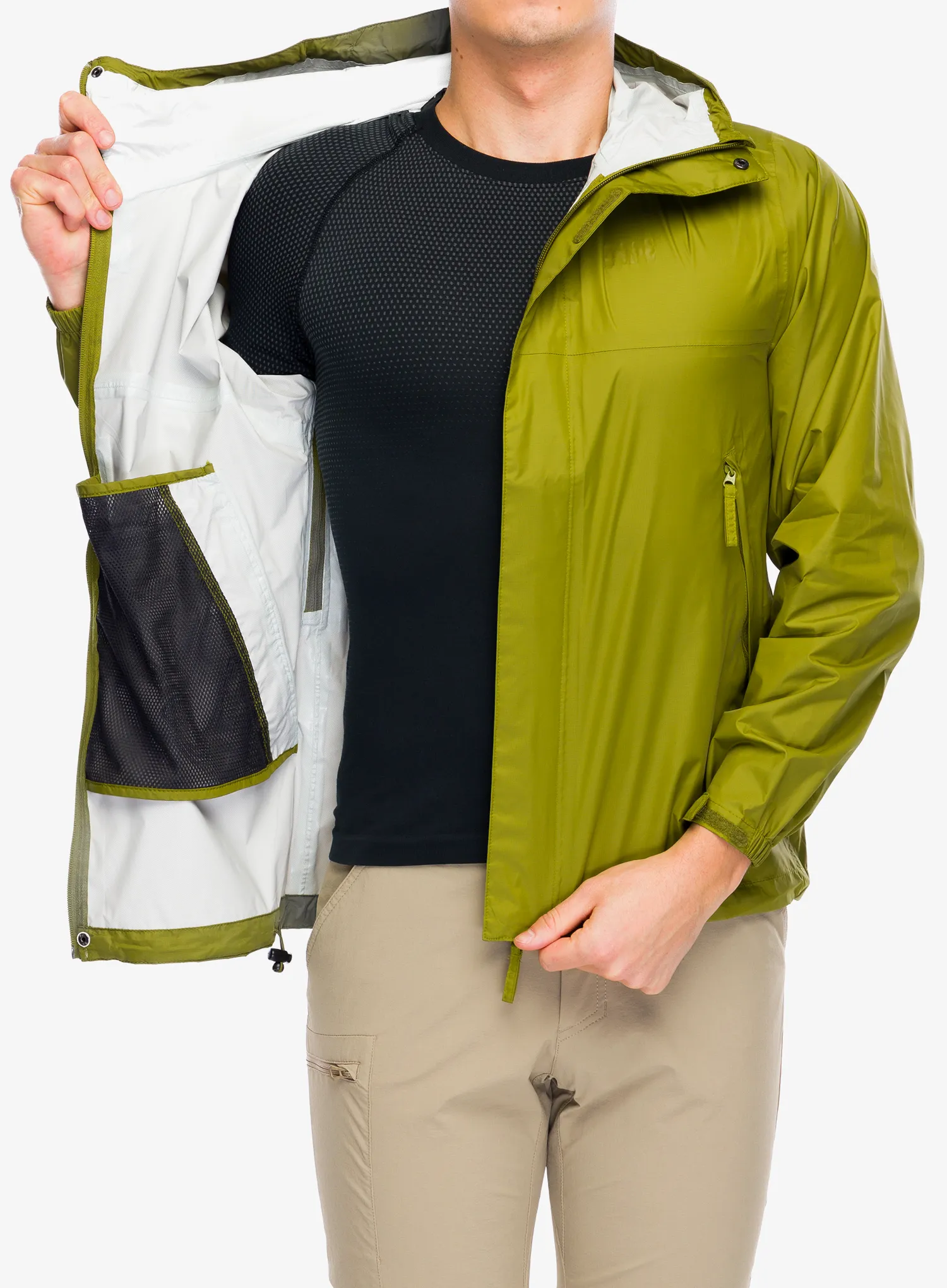 Moška dežna jakna Helly Hansen Loke Jacket - olive green