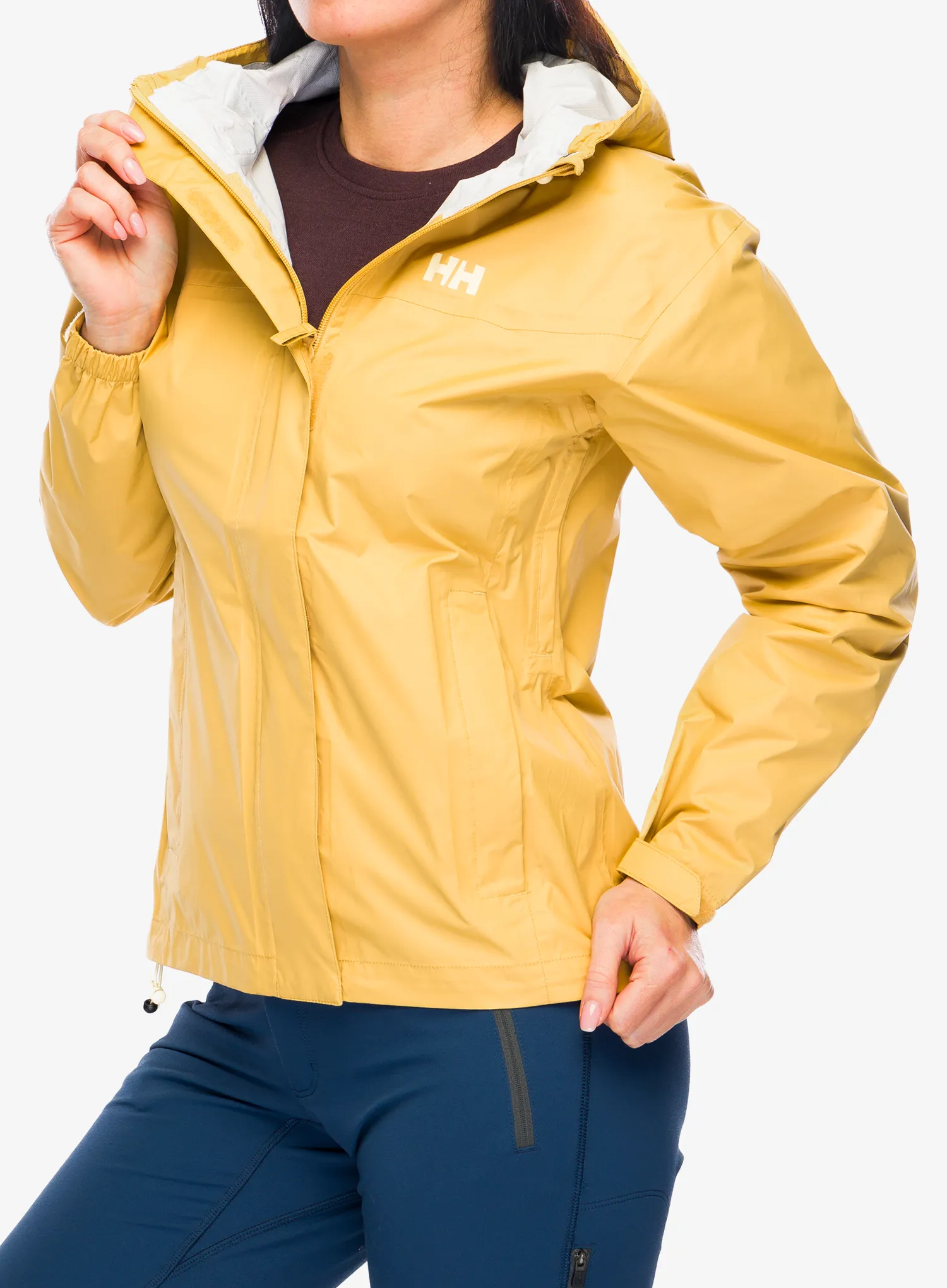 Ženska nepremočljiva jakna Helly Hansen Loke Jacket - sand