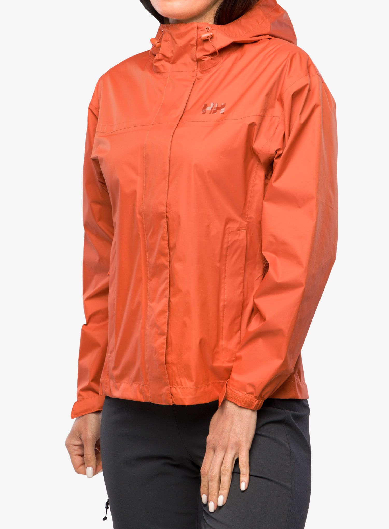 Ženska nepremočljiva jakna Helly Hansen Loke Jacket - terracotta
