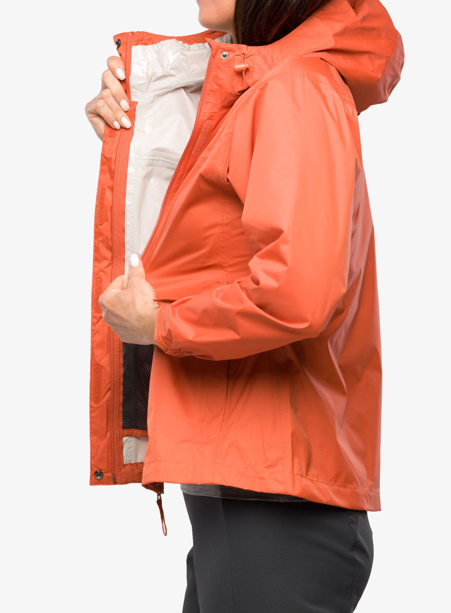 Ženska nepremočljiva jakna Helly Hansen Loke Jacket - terracotta