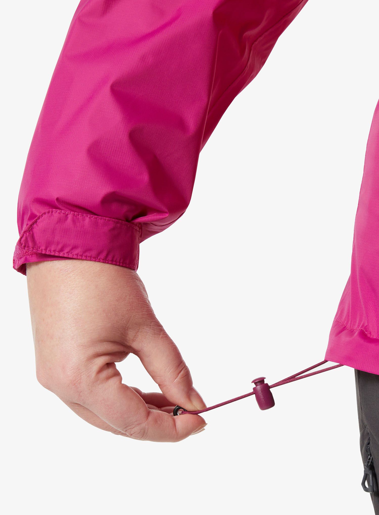 Ženska nepremočljiva jakna Helly Hansen Loke Plus Jacket - magenta 2.0