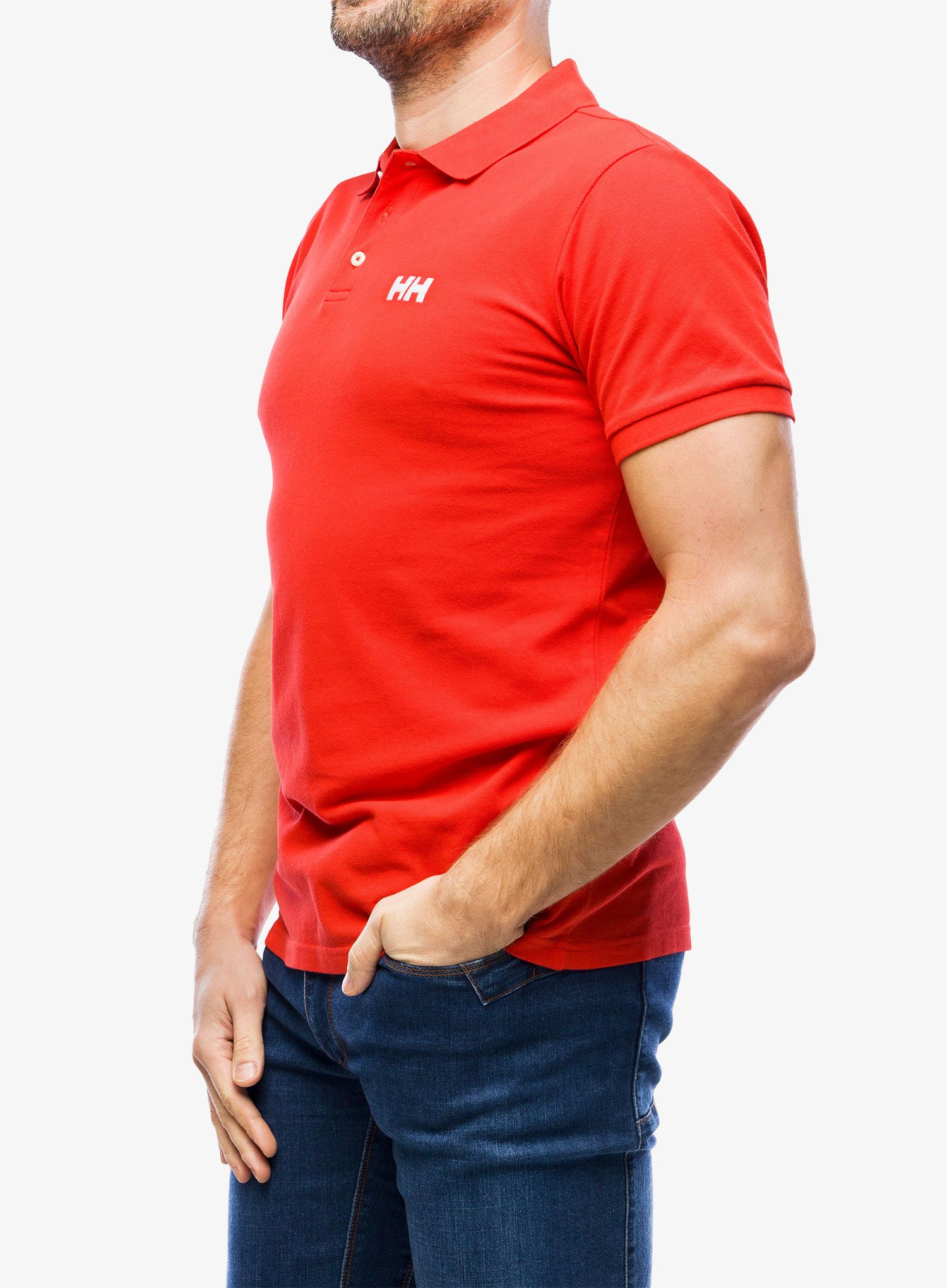 Polo majica Helly Hansen Malcesine Polo - alert red