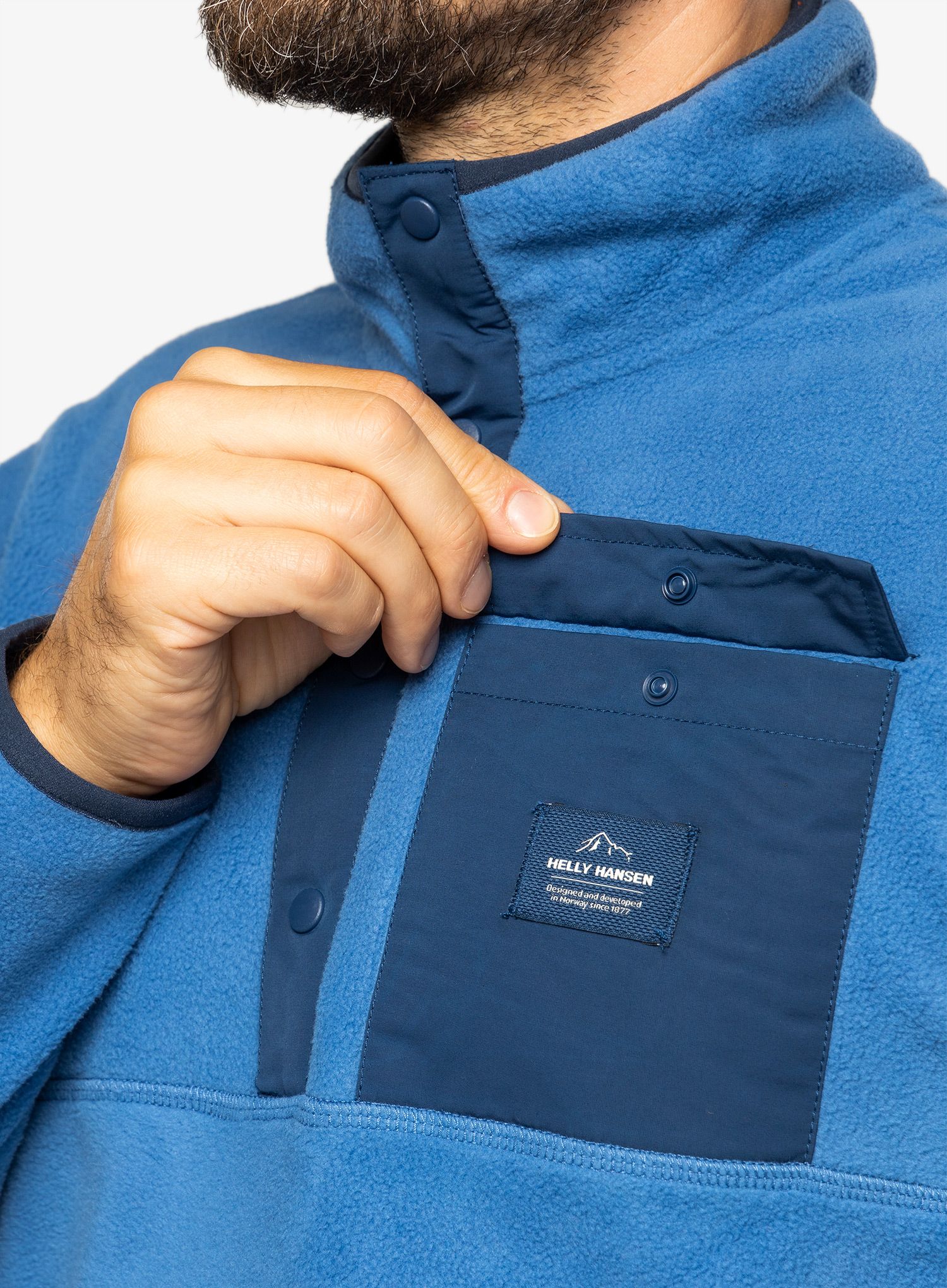 Moška jopica Helly Hansen Maridalen Fleece - azurite