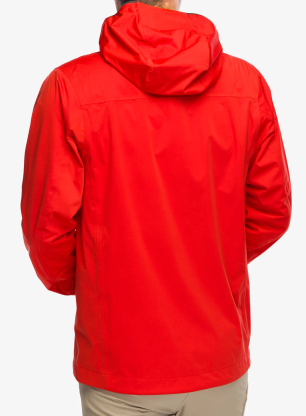 Nepremočljiva jakna Helly Hansen Momentum 3L Stretch Jacket - alert red