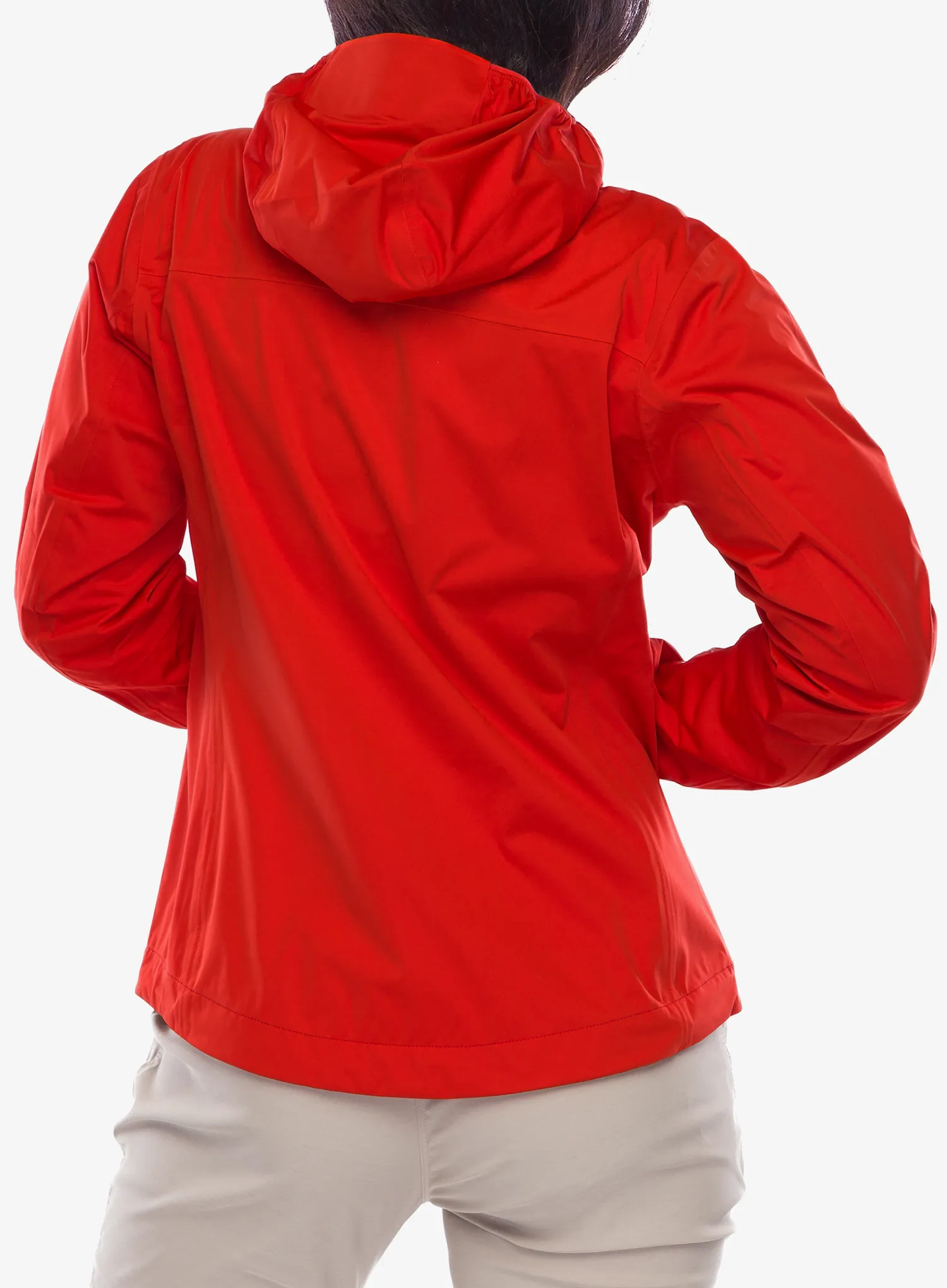 Ženska nepremočljiva jakna Helly Hansen Momentum 3L Stretch Jacket - alert red