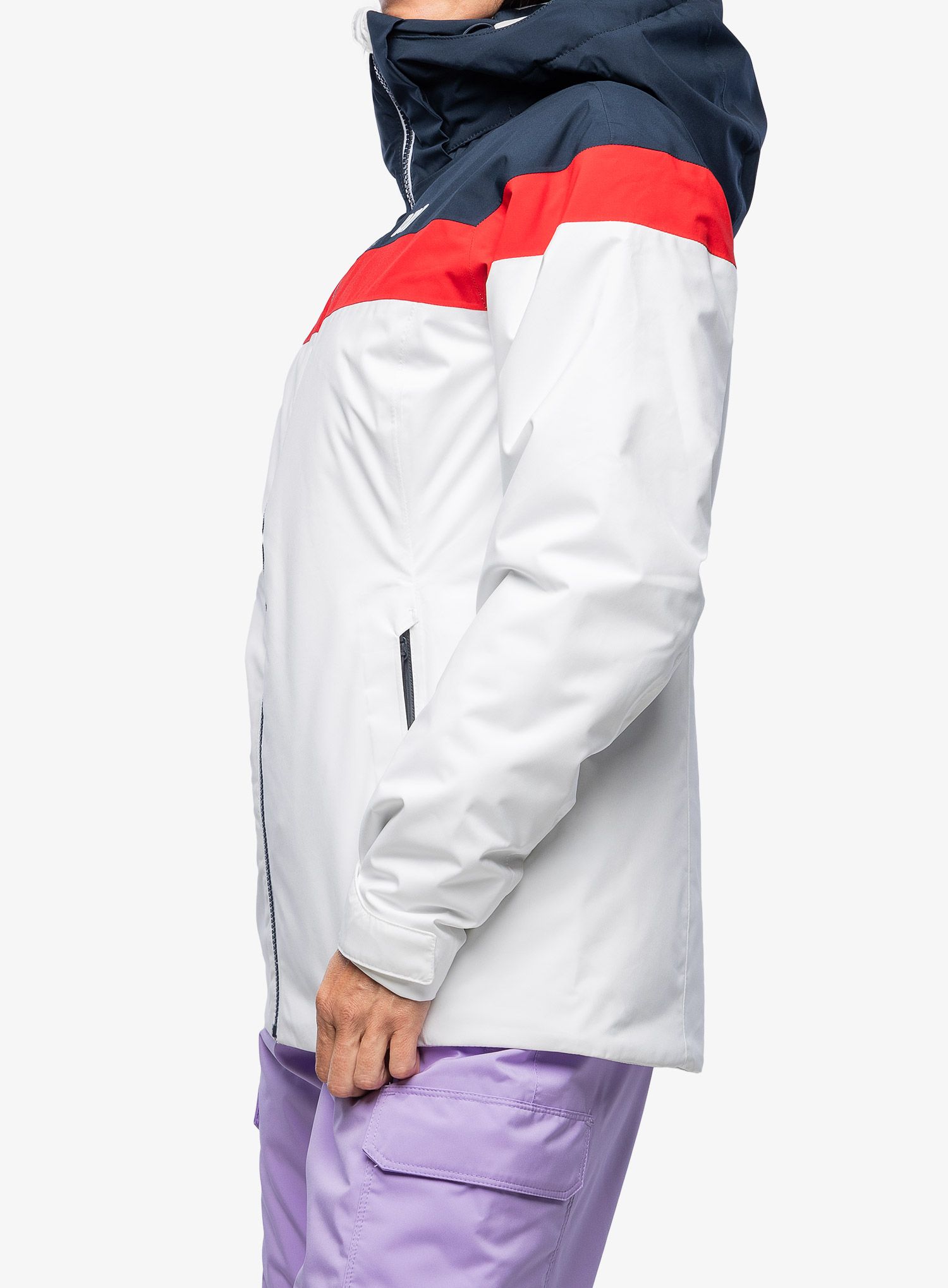 Ženska smučarska jakna Helly Hansen Motionista Lifaloft - white
