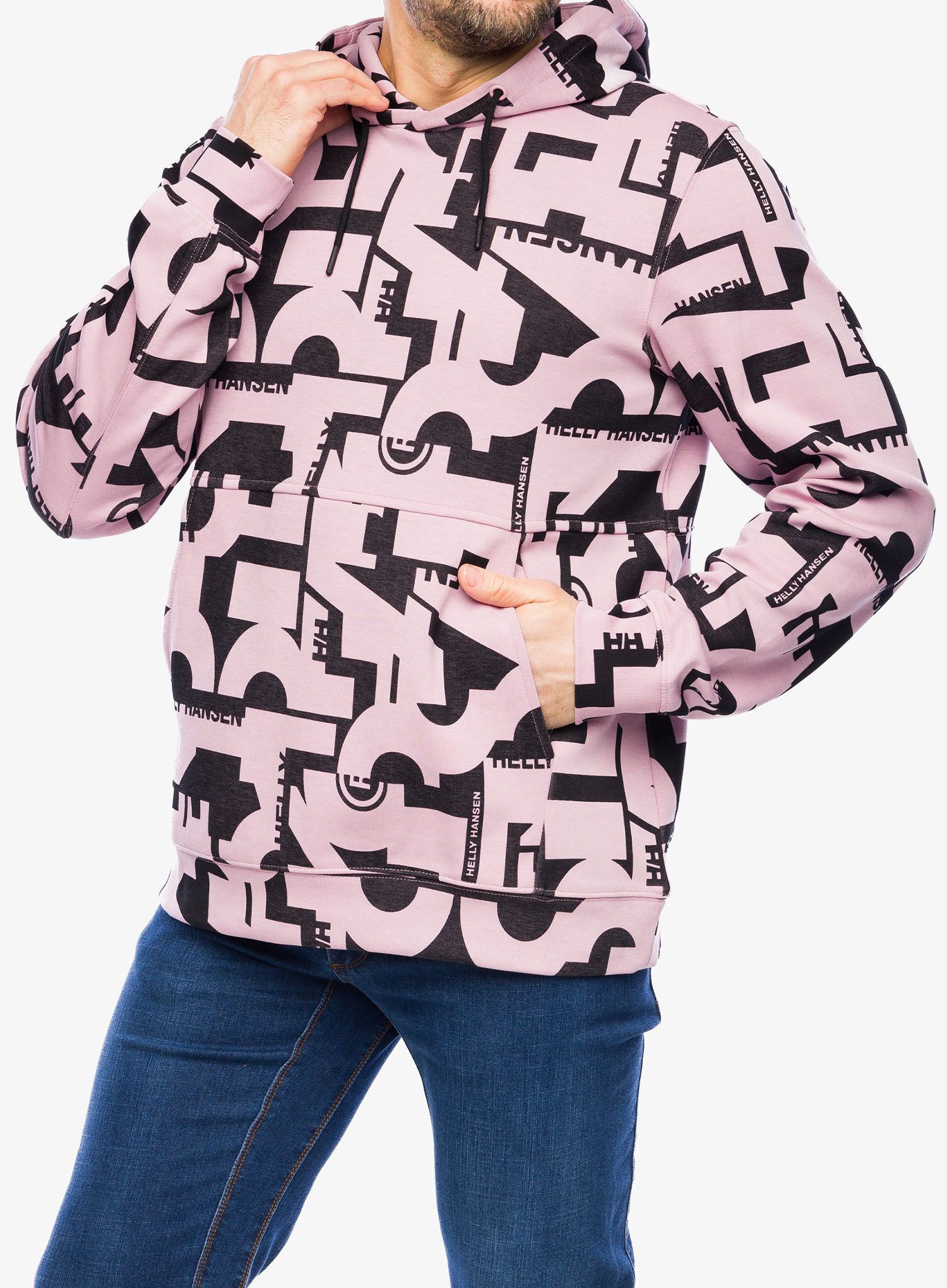 Jopica s kapuco Helly Hansen Move Sweat Hoodie - urban pink