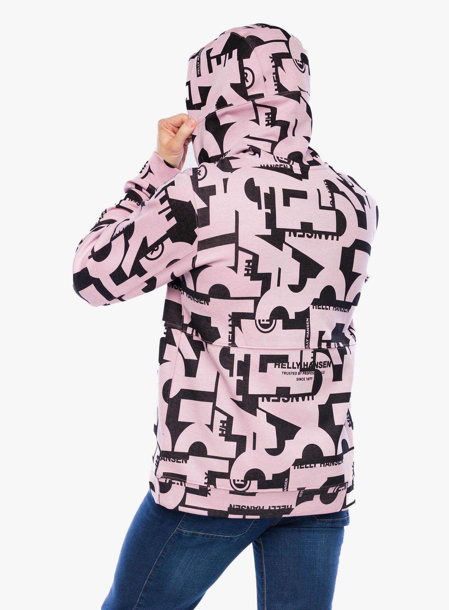 Jopica s kapuco Helly Hansen Move Sweat Hoodie - urban pink