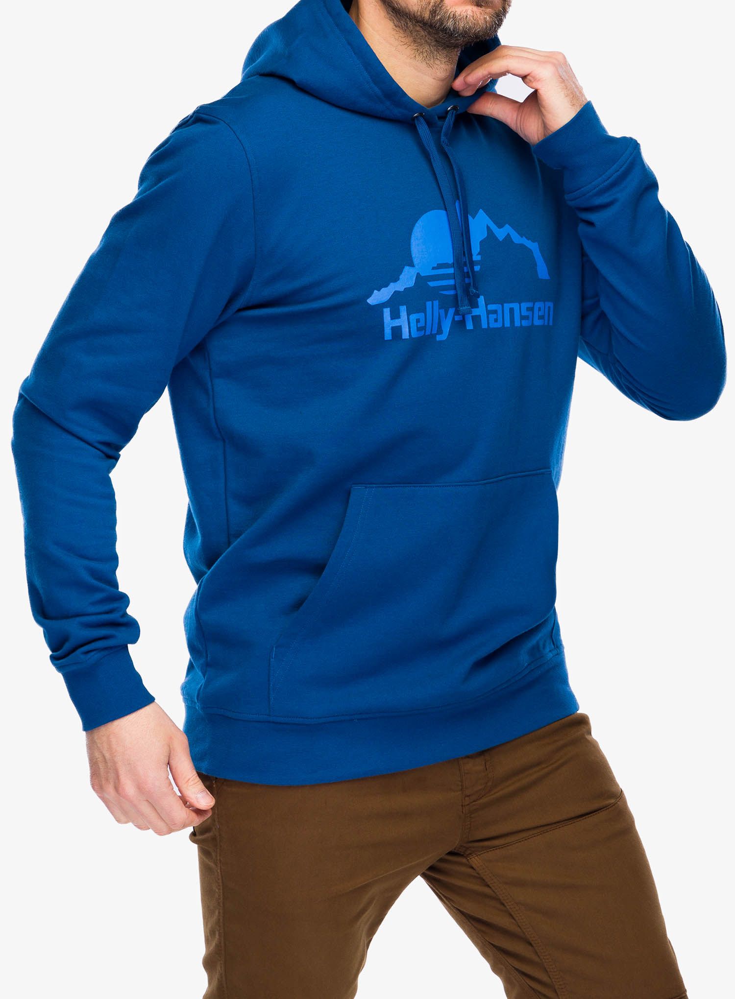 Jopica s kapuco Helly Hansen Nord Graphic Pullover Hoodie - deep fjord/fjord