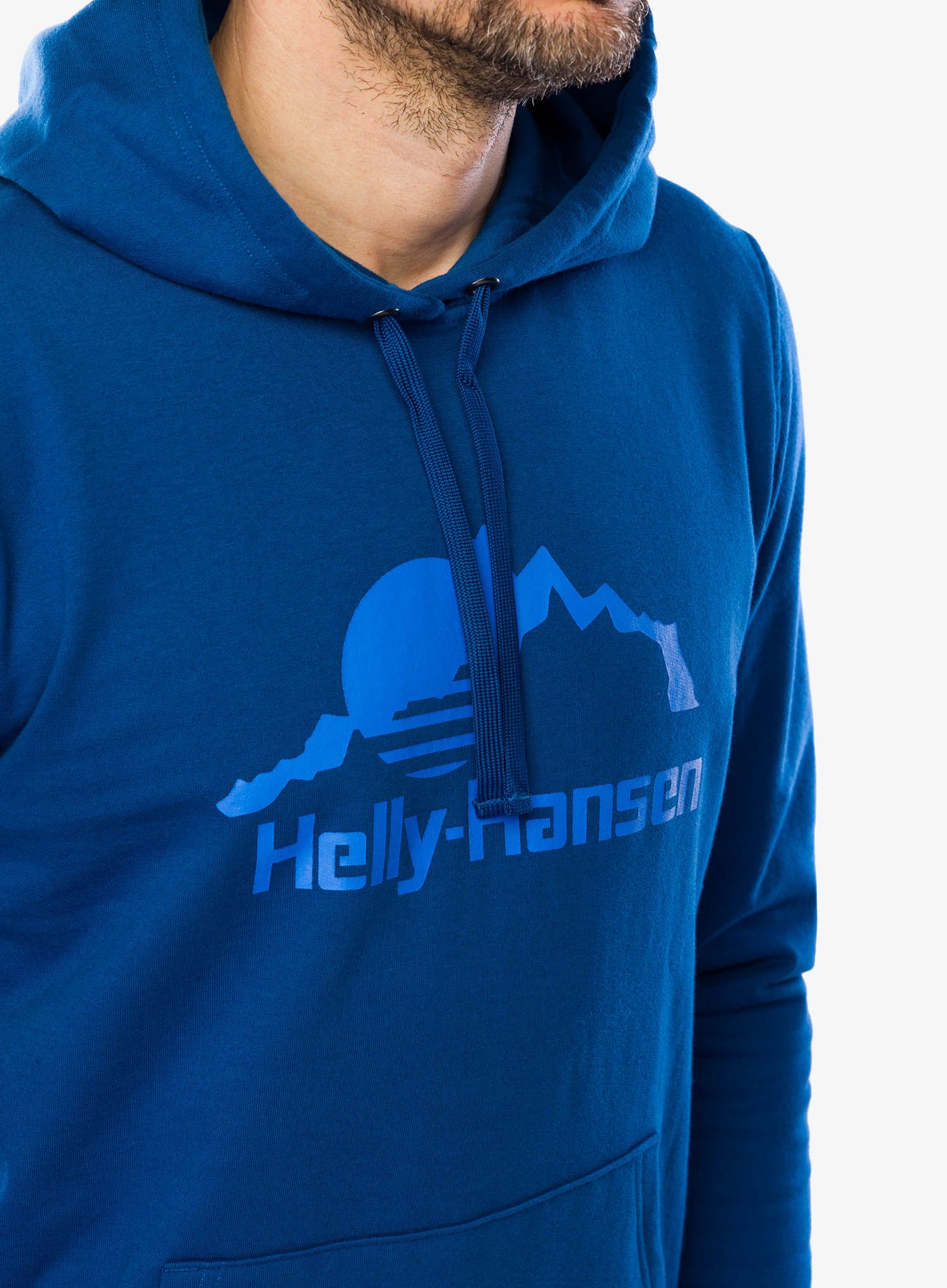 Jopica s kapuco Helly Hansen Nord Graphic Pullover Hoodie - deep fjord/fjord