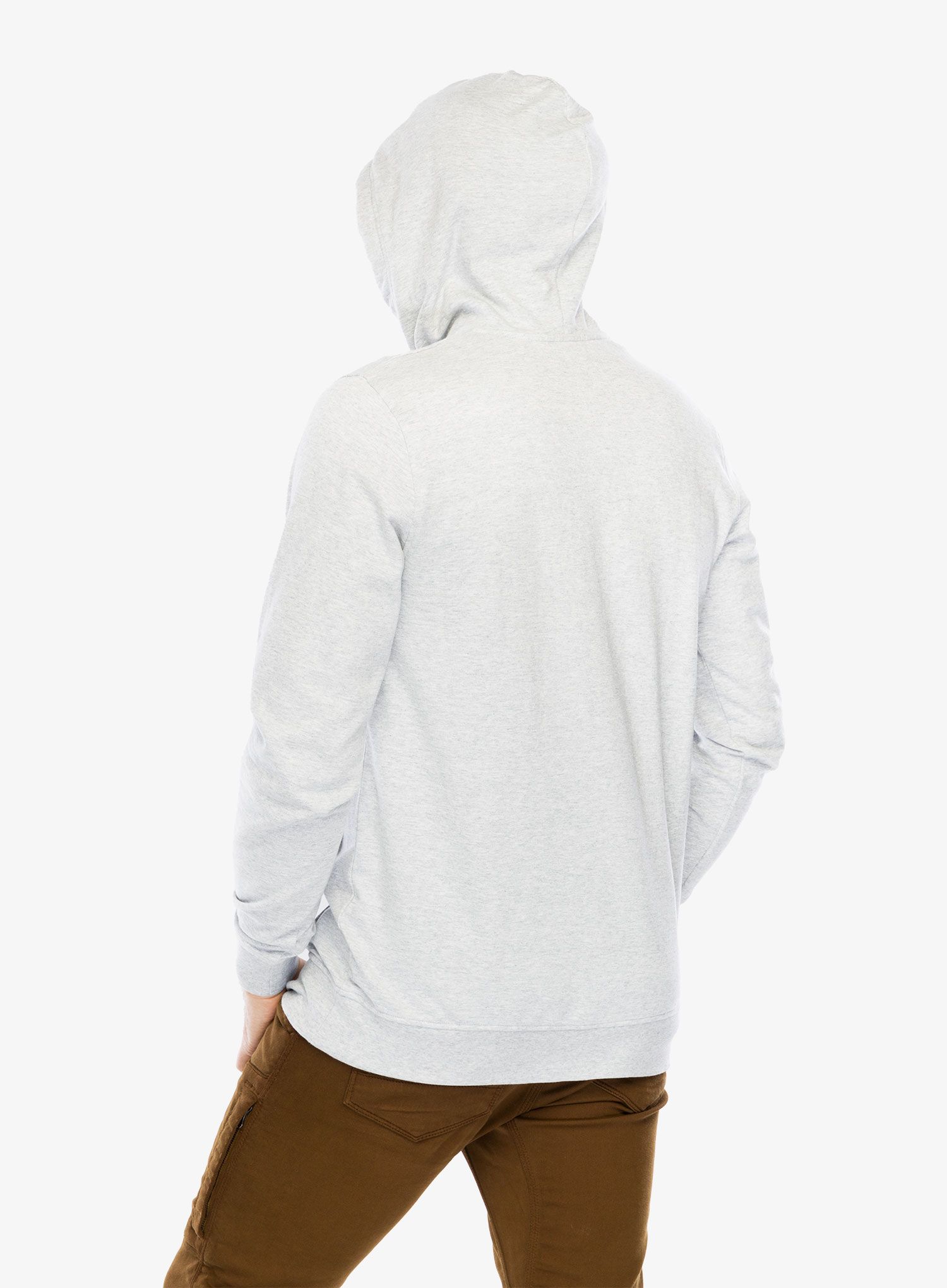Jopica s kapuco Helly Hansen Nord Graphic Pullover Hoodie - grey melange/grey