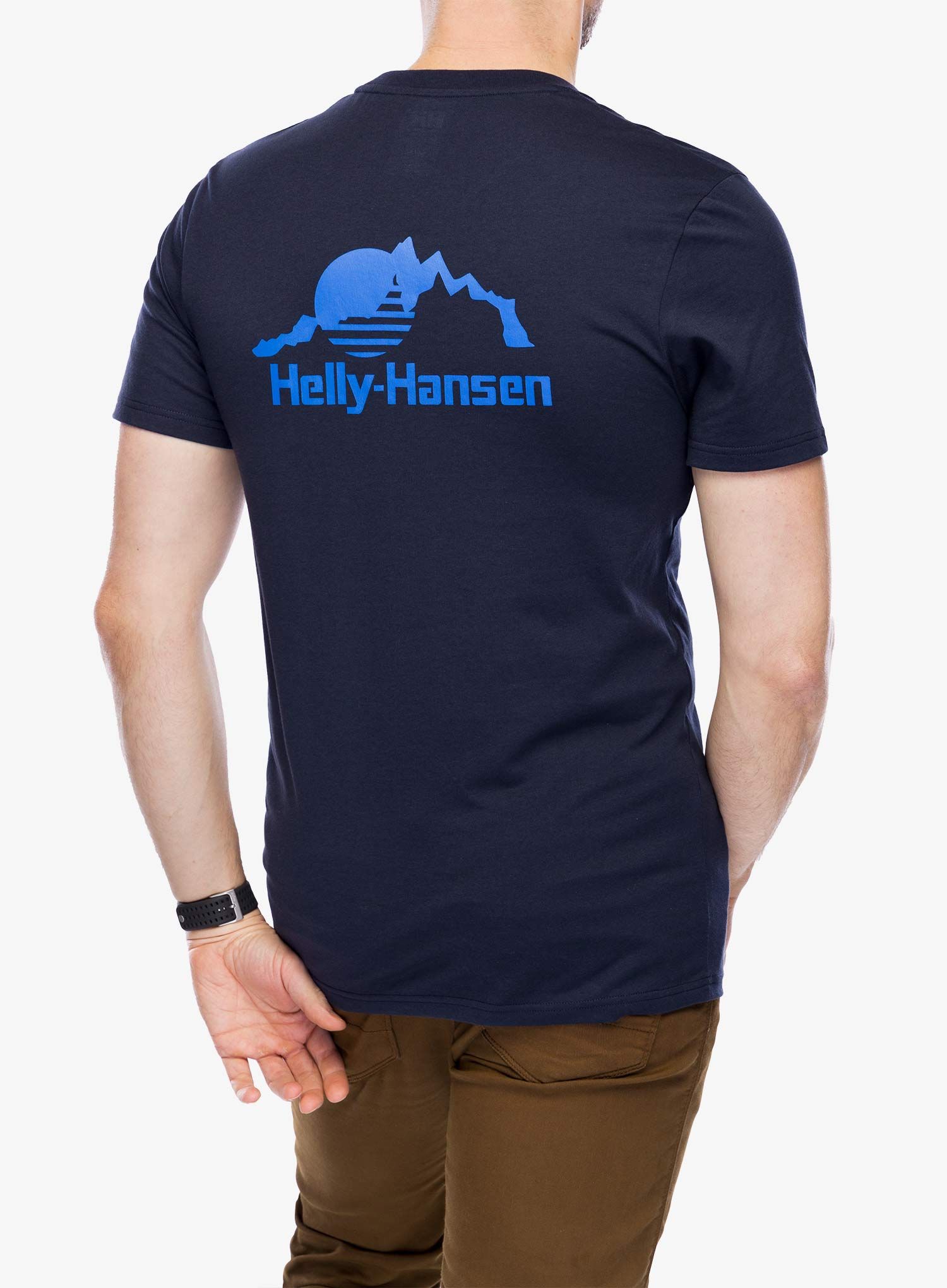 Majica Helly Hansen Nord Graphic T-Shirt - navy