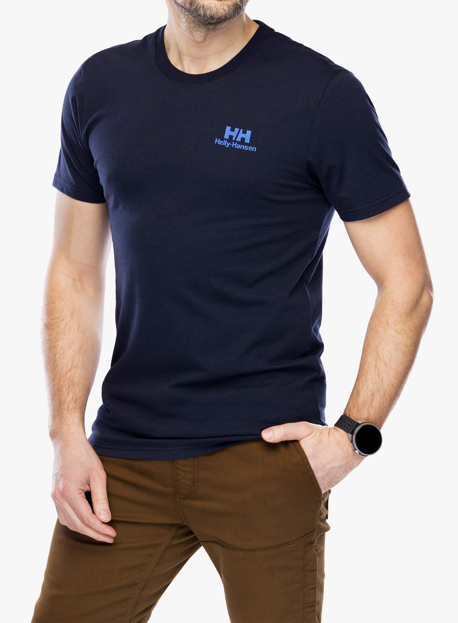 Majica Helly Hansen Nord Graphic T-Shirt - navy