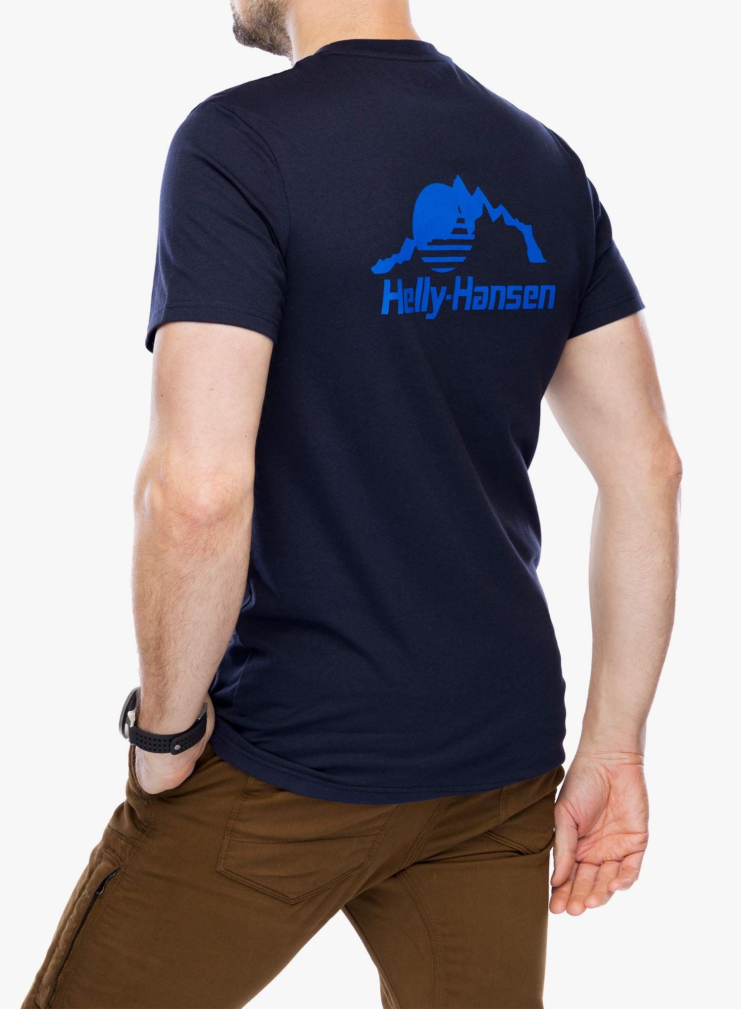 Majica Helly Hansen Nord Graphic T-Shirt - navy