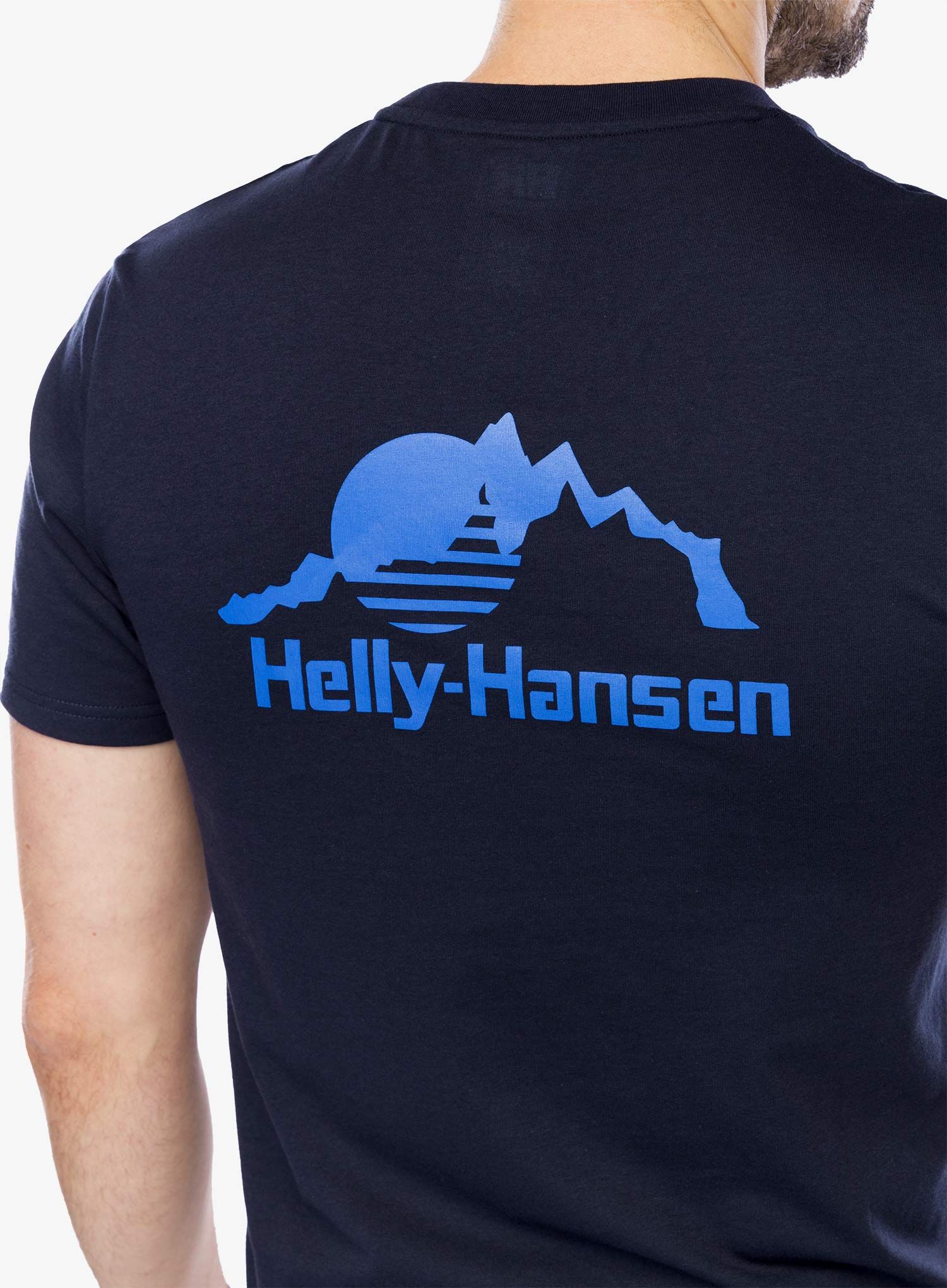 Majica Helly Hansen Nord Graphic T-Shirt - navy
