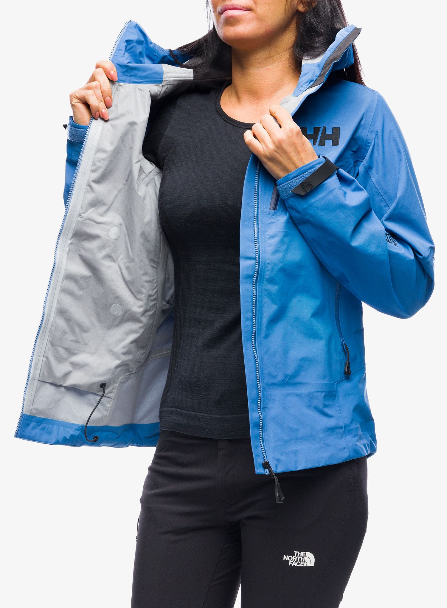 Ženska nepremočljiva jakna Helly Hansen Odin 9 Worlds 3.0 Jacket - azurite