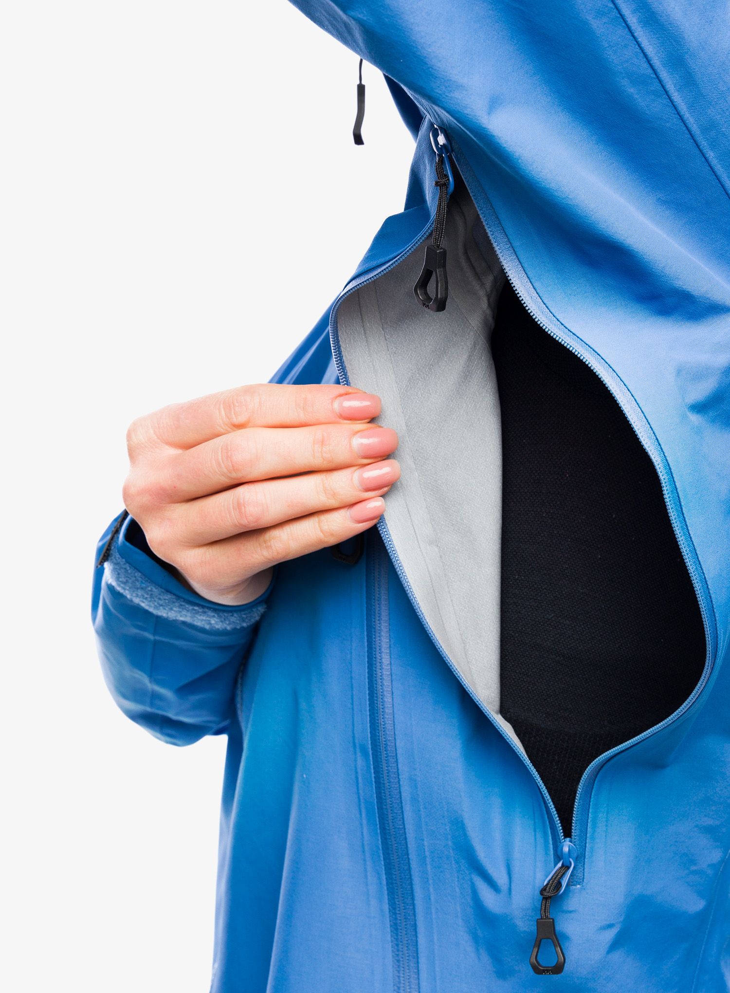 Ženska nepremočljiva jakna Helly Hansen Odin 9 Worlds 3.0 Jacket - azurite