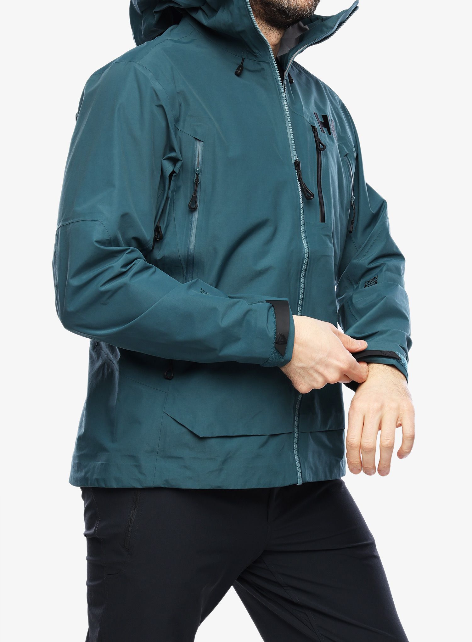 Nepremočljiva jakna Helly Hansen Odin 9 Worlds 3.0 Jacket - dark creek
