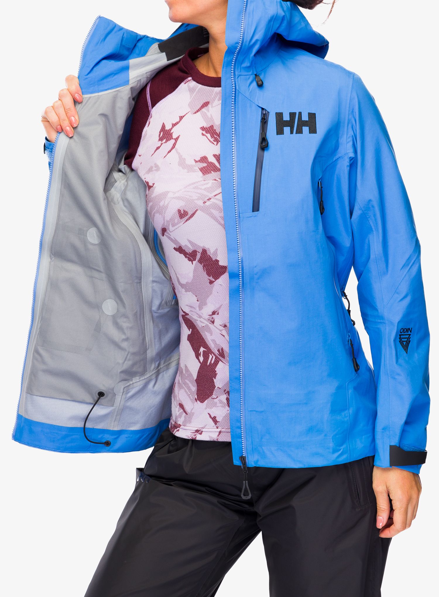 Ženska hardshell jakna Helly Hansen Odin 9 Worlds 3.0 Jacket - ultra blue