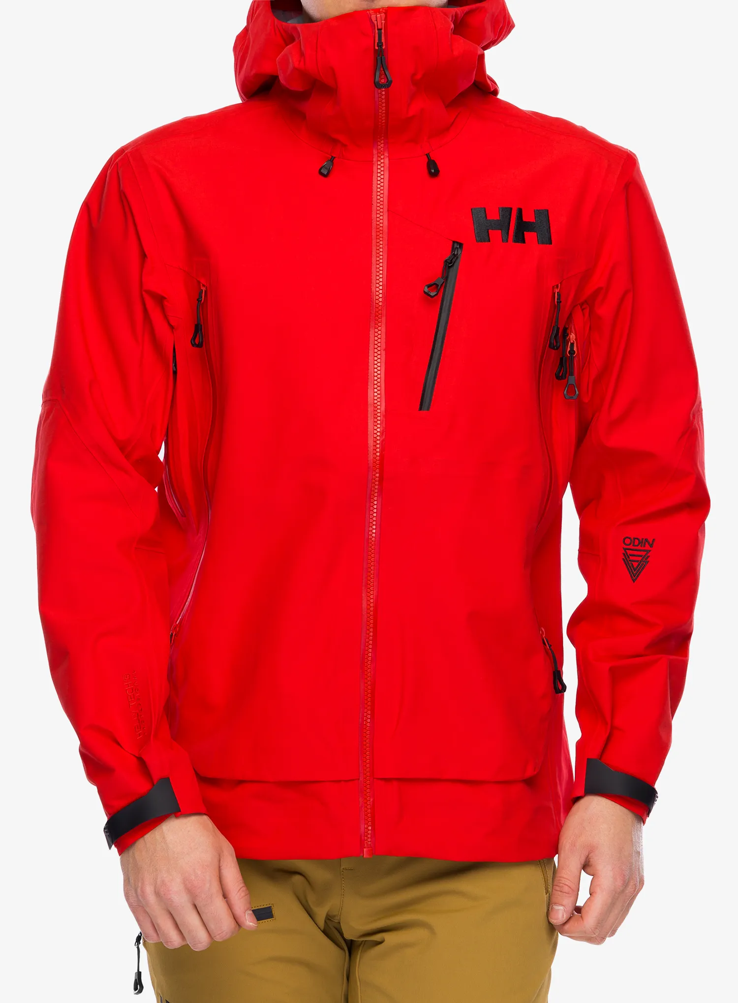 Nepremočljiva jakna Helly Hansen Odin 9 Worlds 3.0 Jacket - alert red