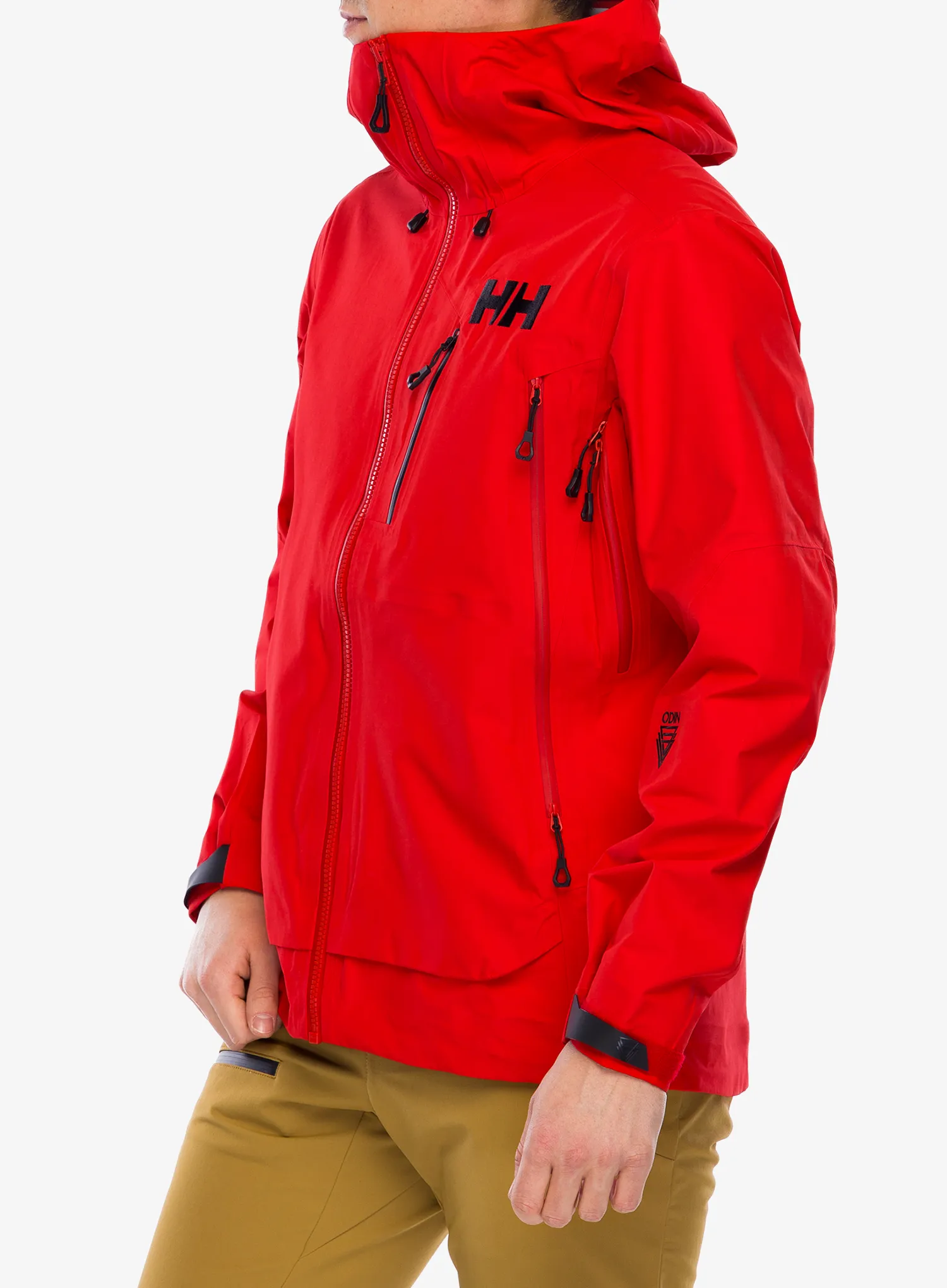 Nepremočljiva jakna Helly Hansen Odin 9 Worlds 3.0 Jacket - alert red