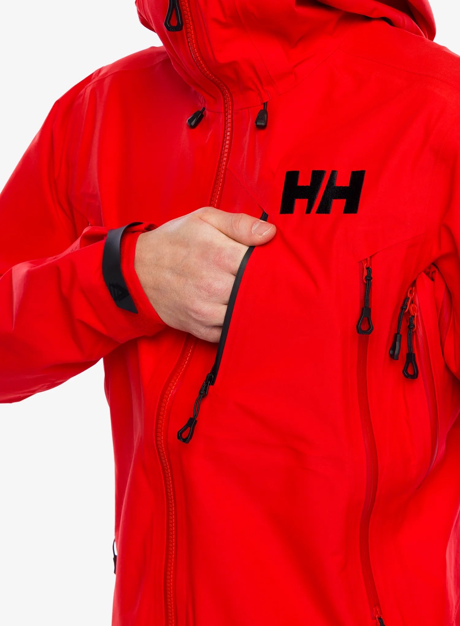 Nepremočljiva jakna Helly Hansen Odin 9 Worlds 3.0 Jacket - alert red