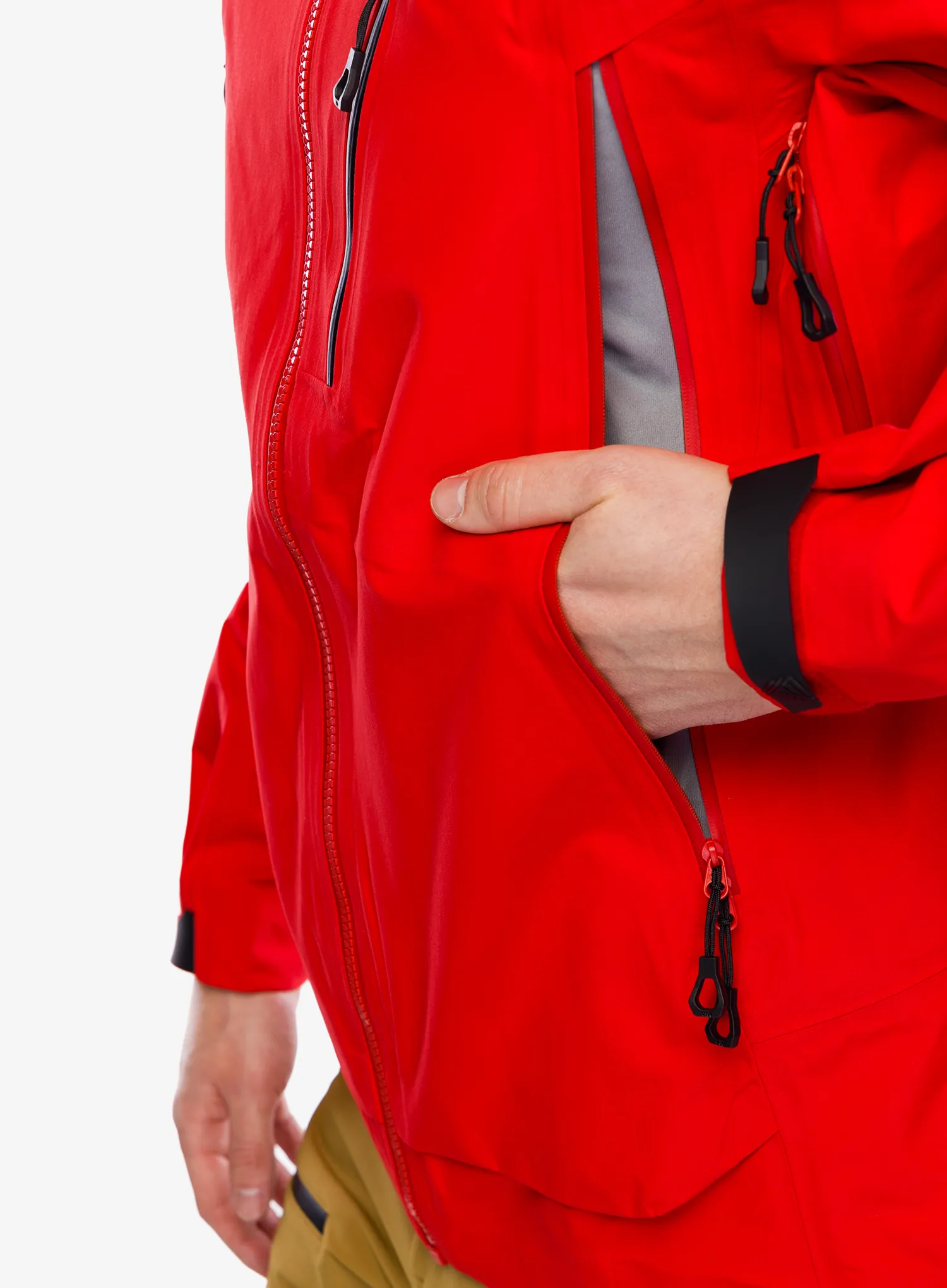 Nepremočljiva jakna Helly Hansen Odin 9 Worlds 3.0 Jacket - alert red