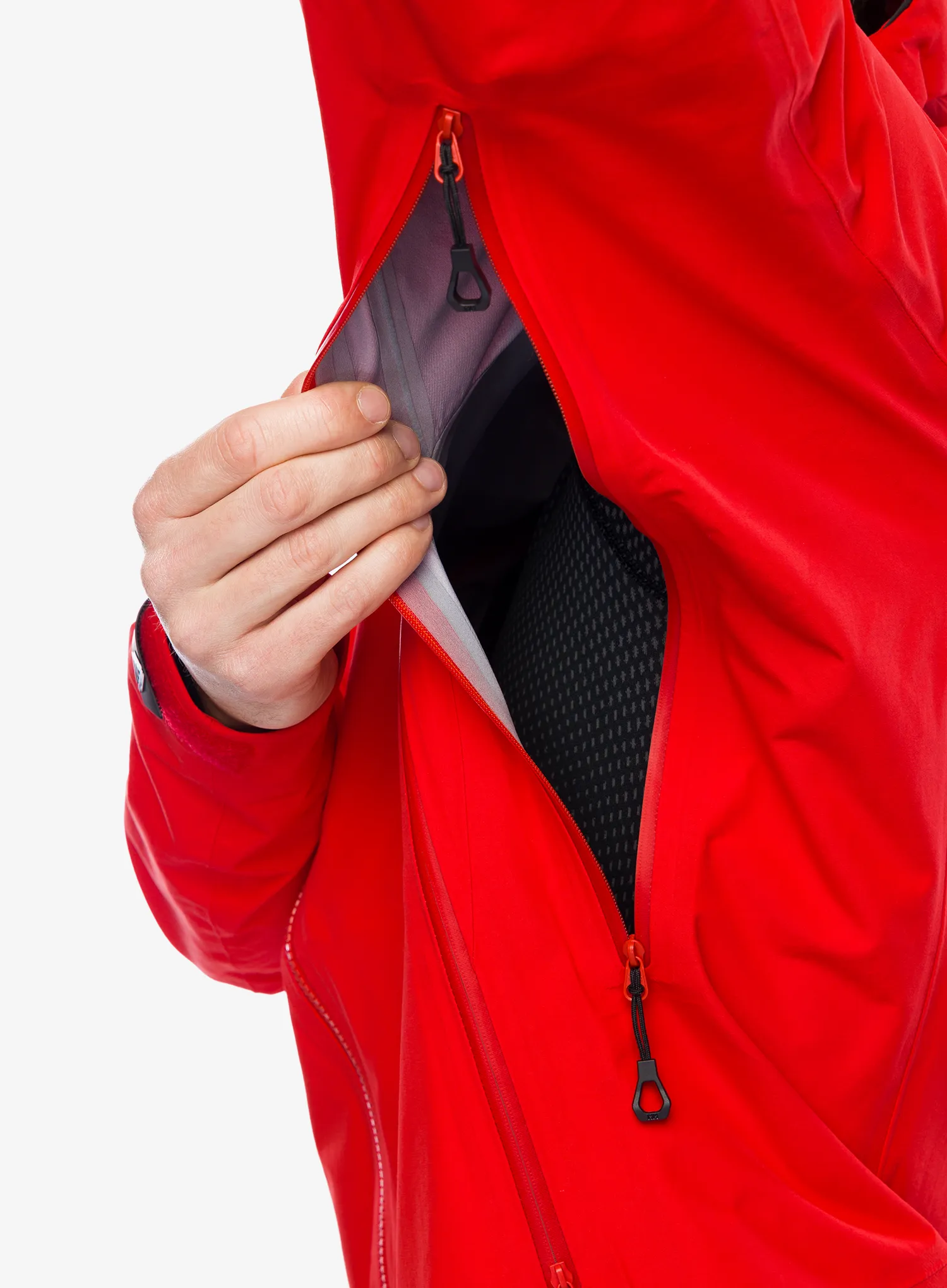 Nepremočljiva jakna Helly Hansen Odin 9 Worlds 3.0 Jacket - alert red