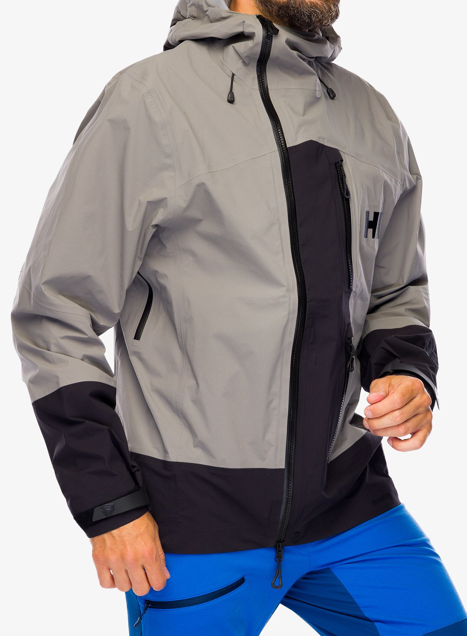 Nepremočljiva jakna Helly Hansen Odin BC Infinity Shell Jacket - concrete