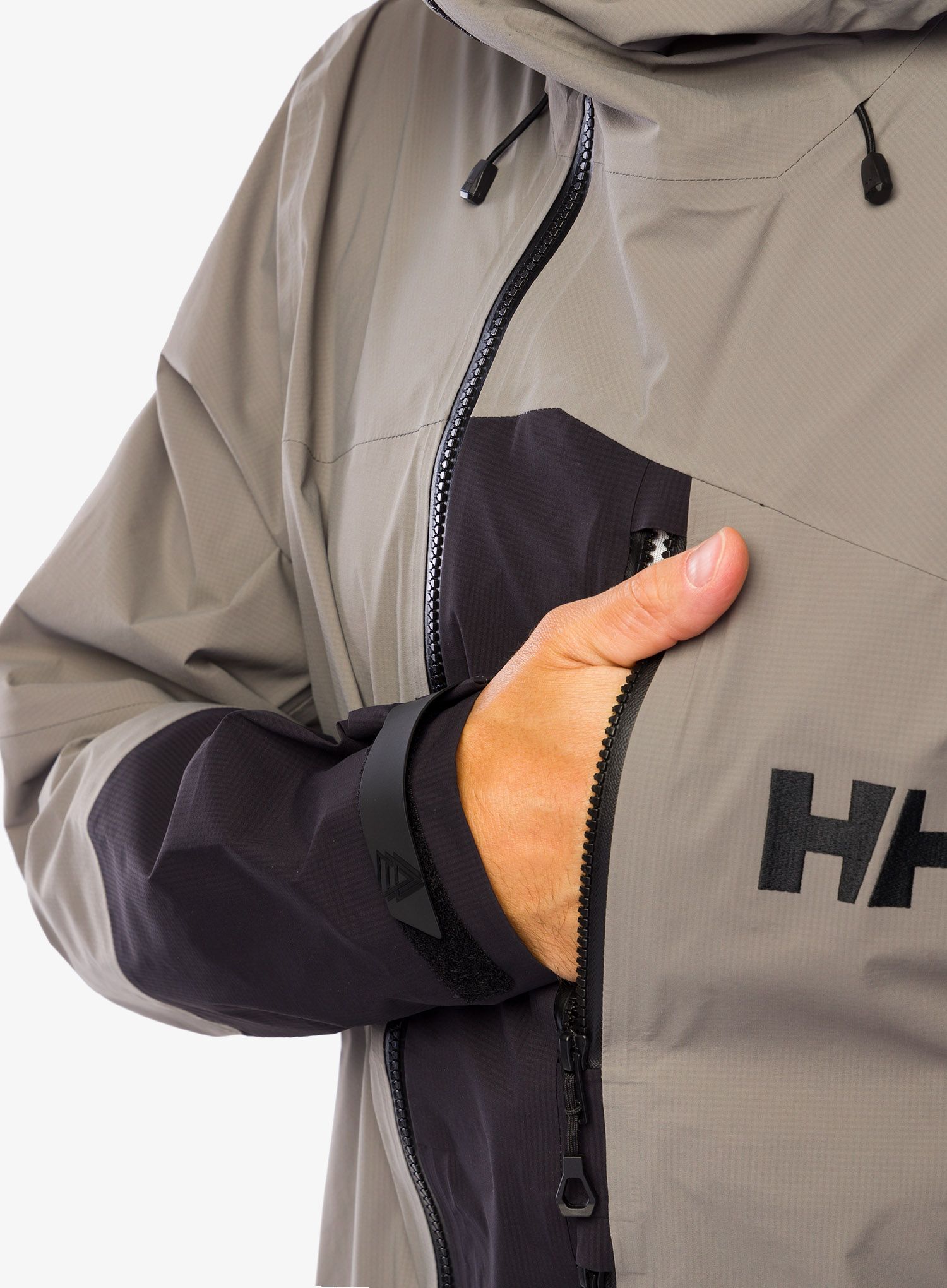 Nepremočljiva jakna Helly Hansen Odin BC Infinity Shell Jacket - concrete