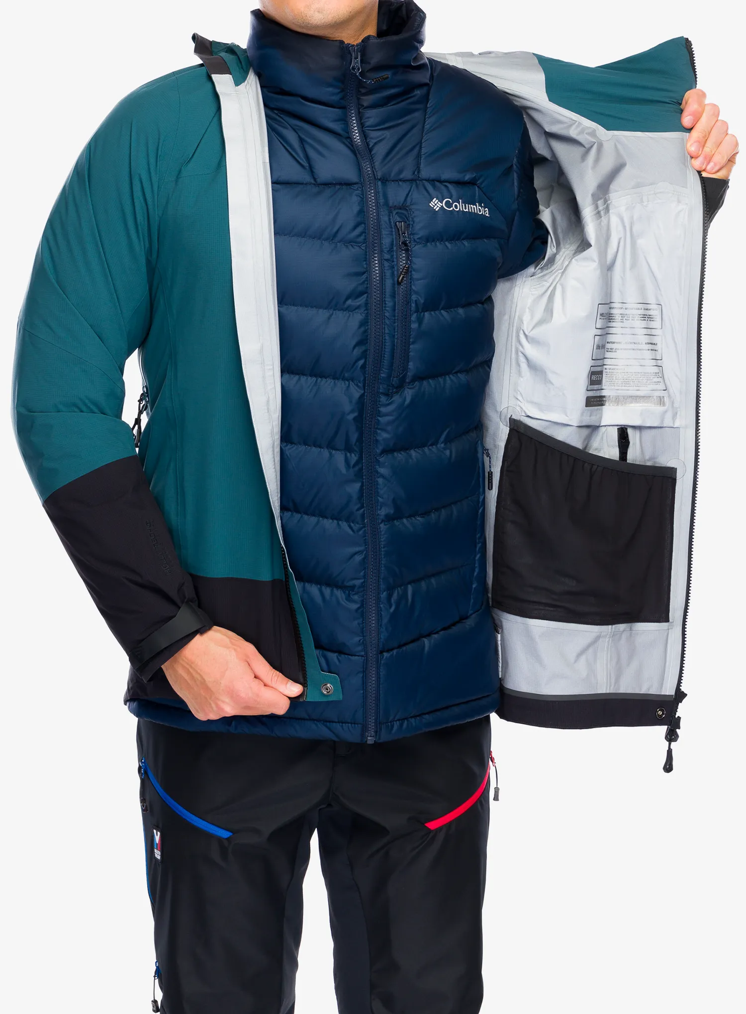 Nepremočljiva jakna Helly Hansen Odin BC Infinity Shell Jacket - dark creek