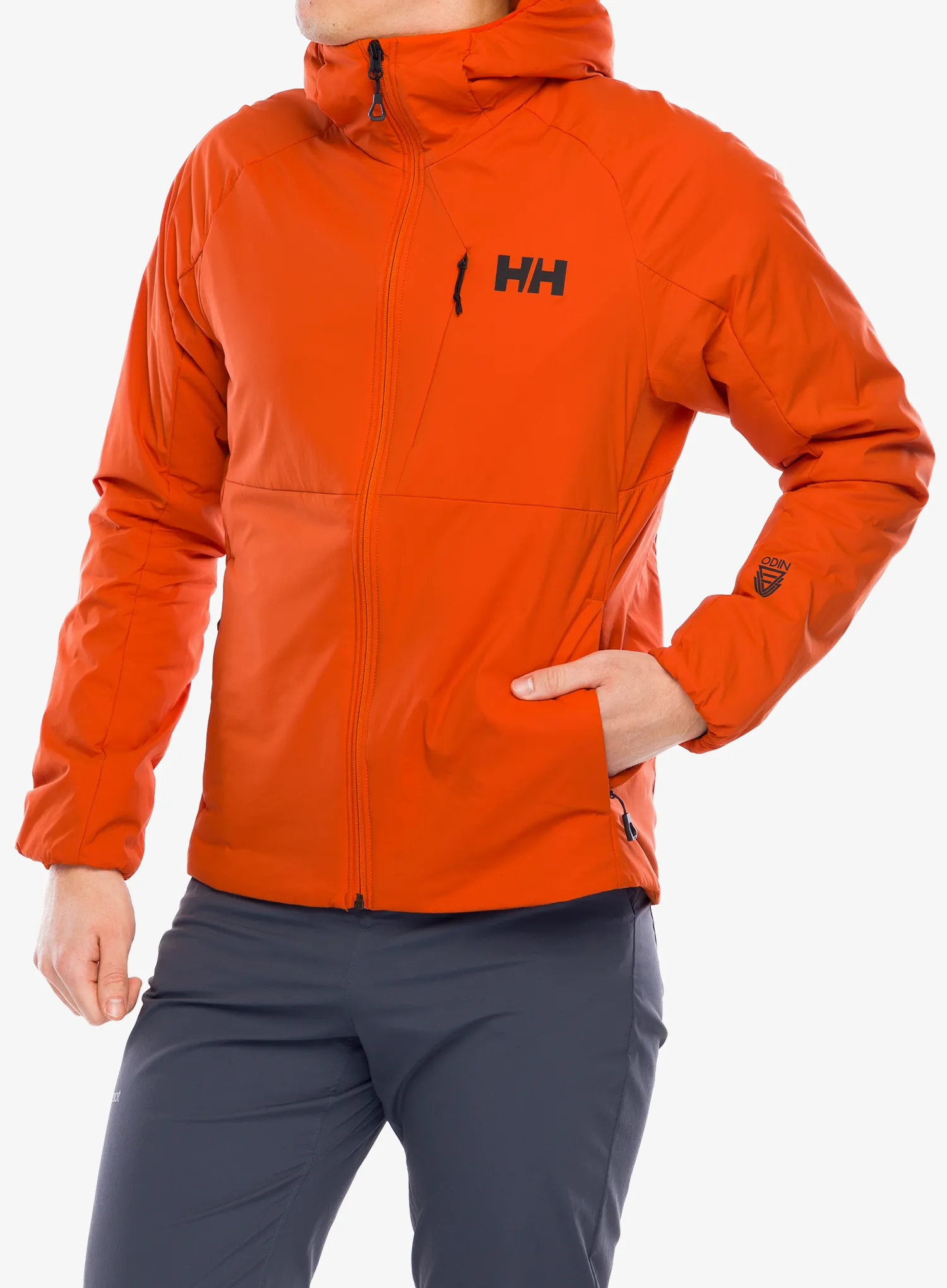 Sintetična jakna Helly Hansen Odin Stretch Hood Insulated 2.0 - patrol orange
